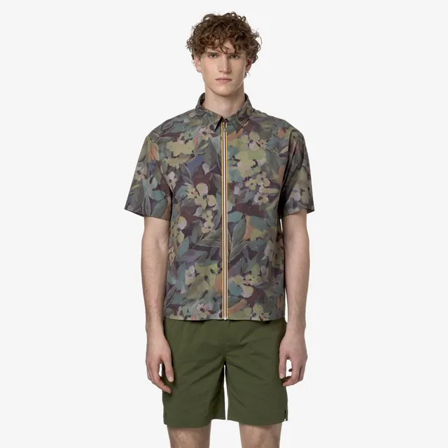 k-way-liconcy-graphic-veste-courte-homme-floral-summer-graphic image 1
