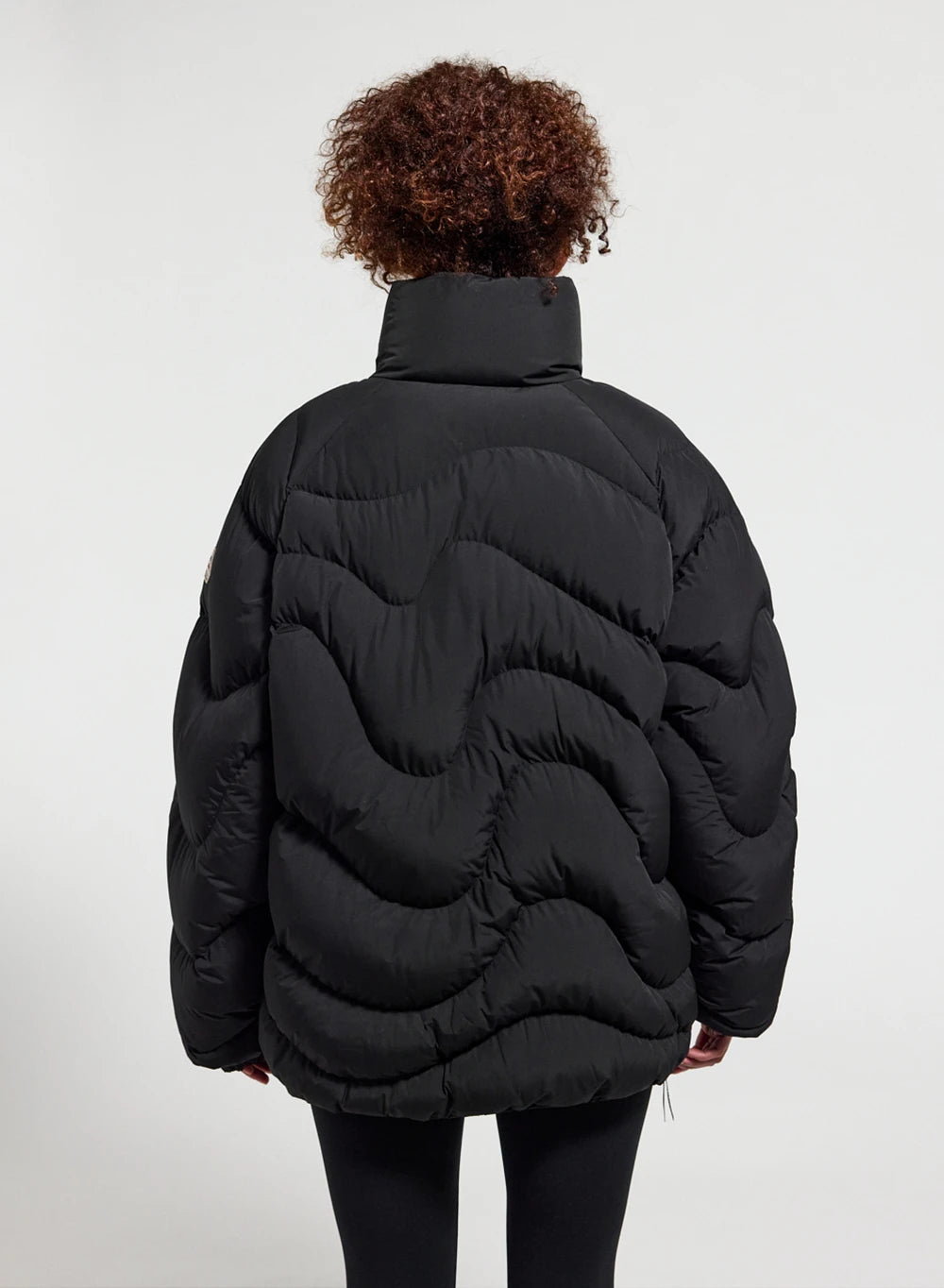 pyrenex-cairns-doudoune-unisexe-enfiler-noire-demi-zip image 8
