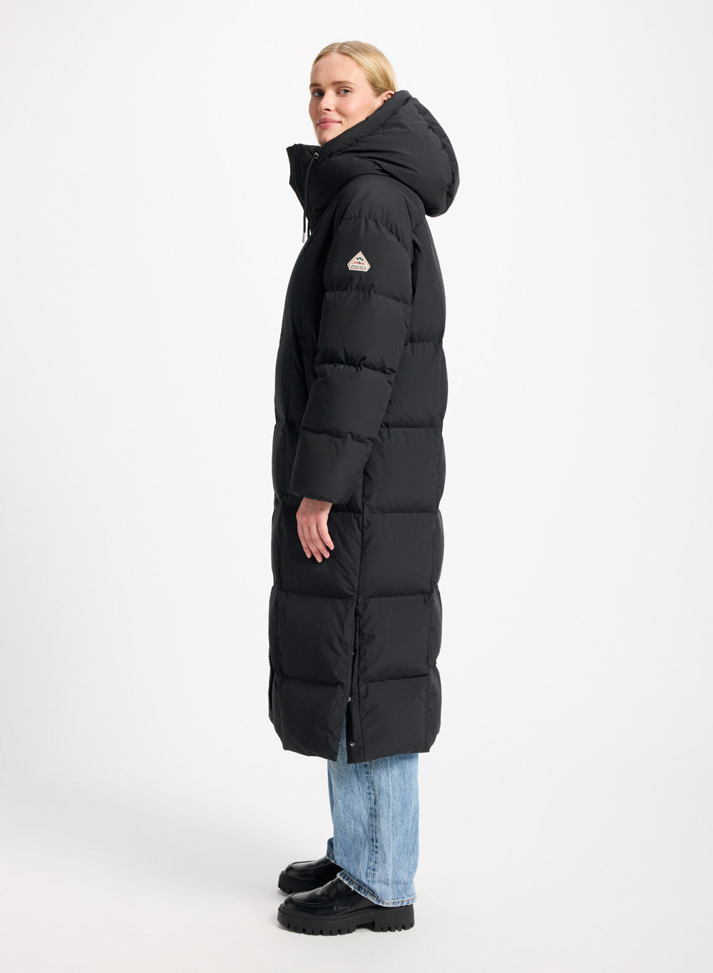pyrenex-attract-doudoune-longue-femme-noire image 2