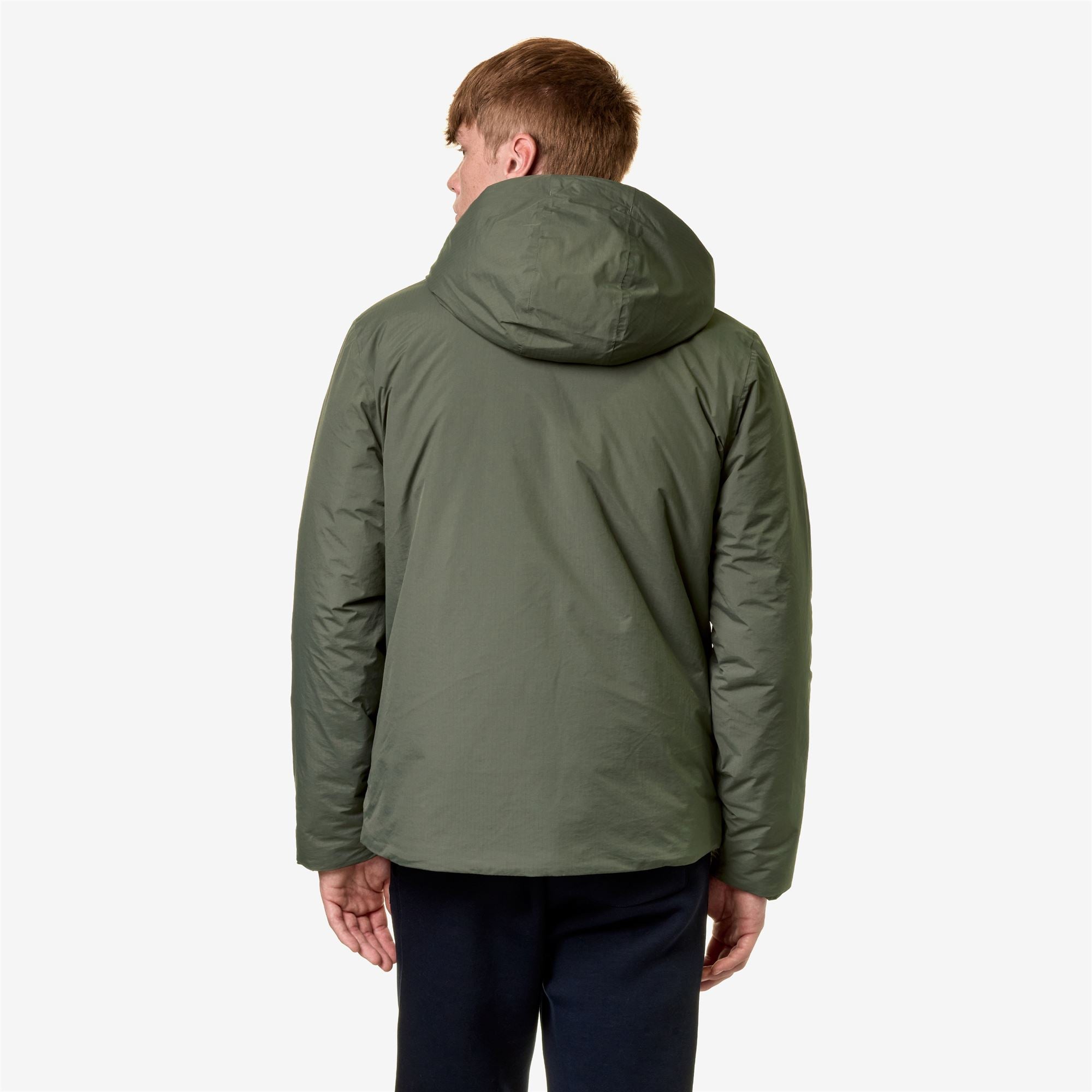 k-way-jack-ripstop-marmotta-veste-courte-homme-green-b-blue-a image 3