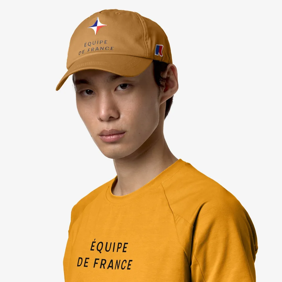 k-way-medar-orient-express-ac-casquette-unisexe-yellow-sunflower image 1