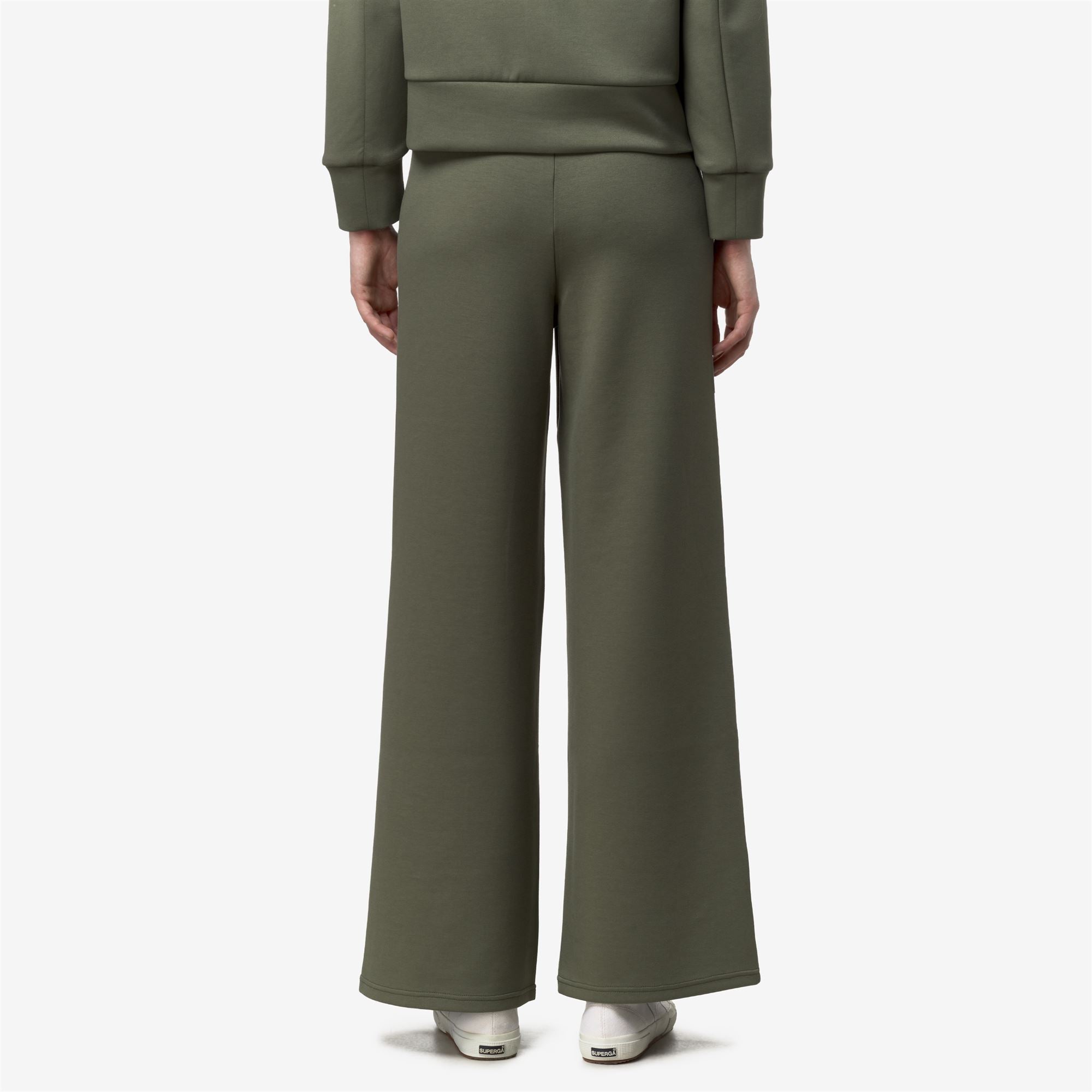 k-way-loire-light-spacer-pantalon-sport-femme-green-lichen image 3