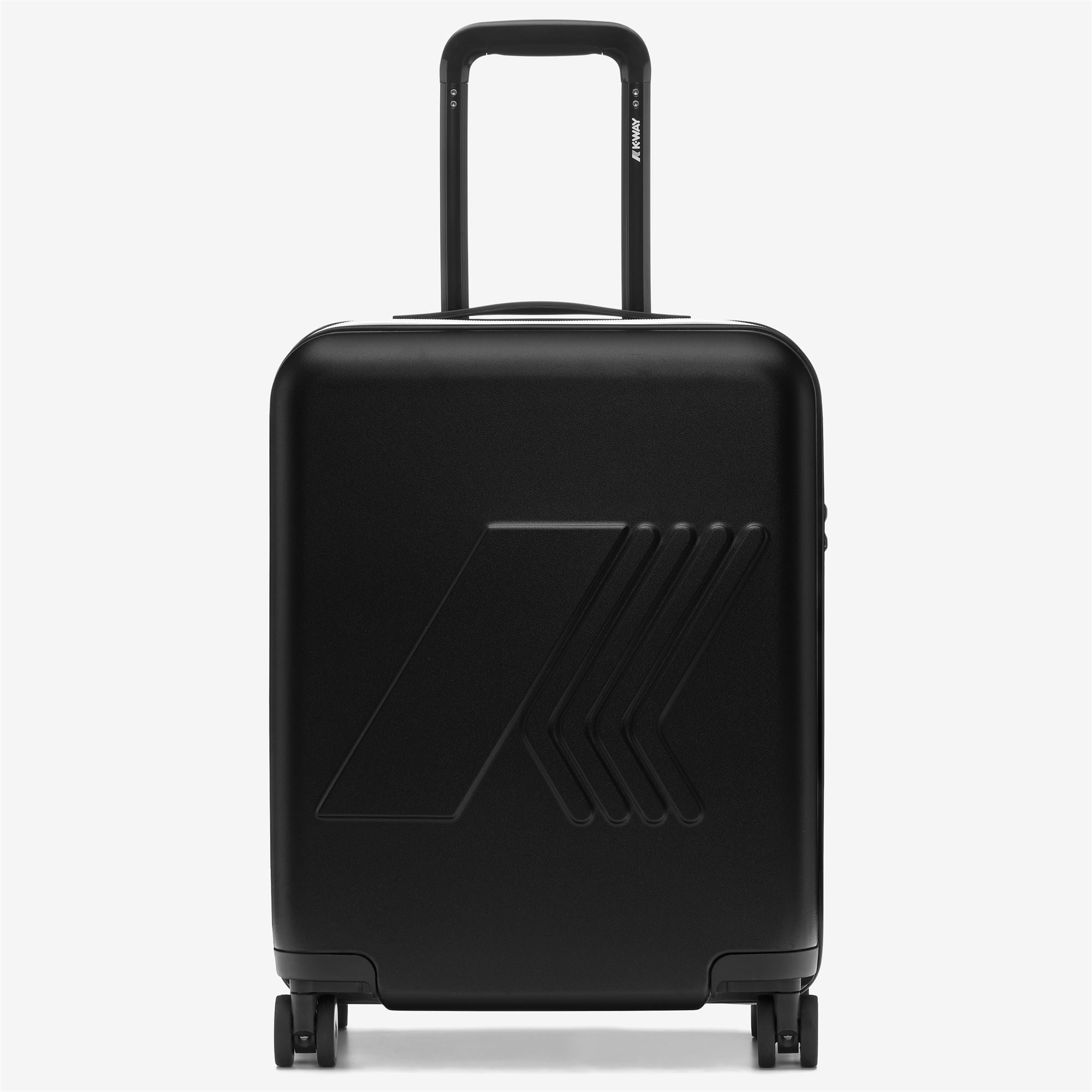 k-way-eudoxie-logo-valise-cabine-rigide-unisexe-black-pure image 1