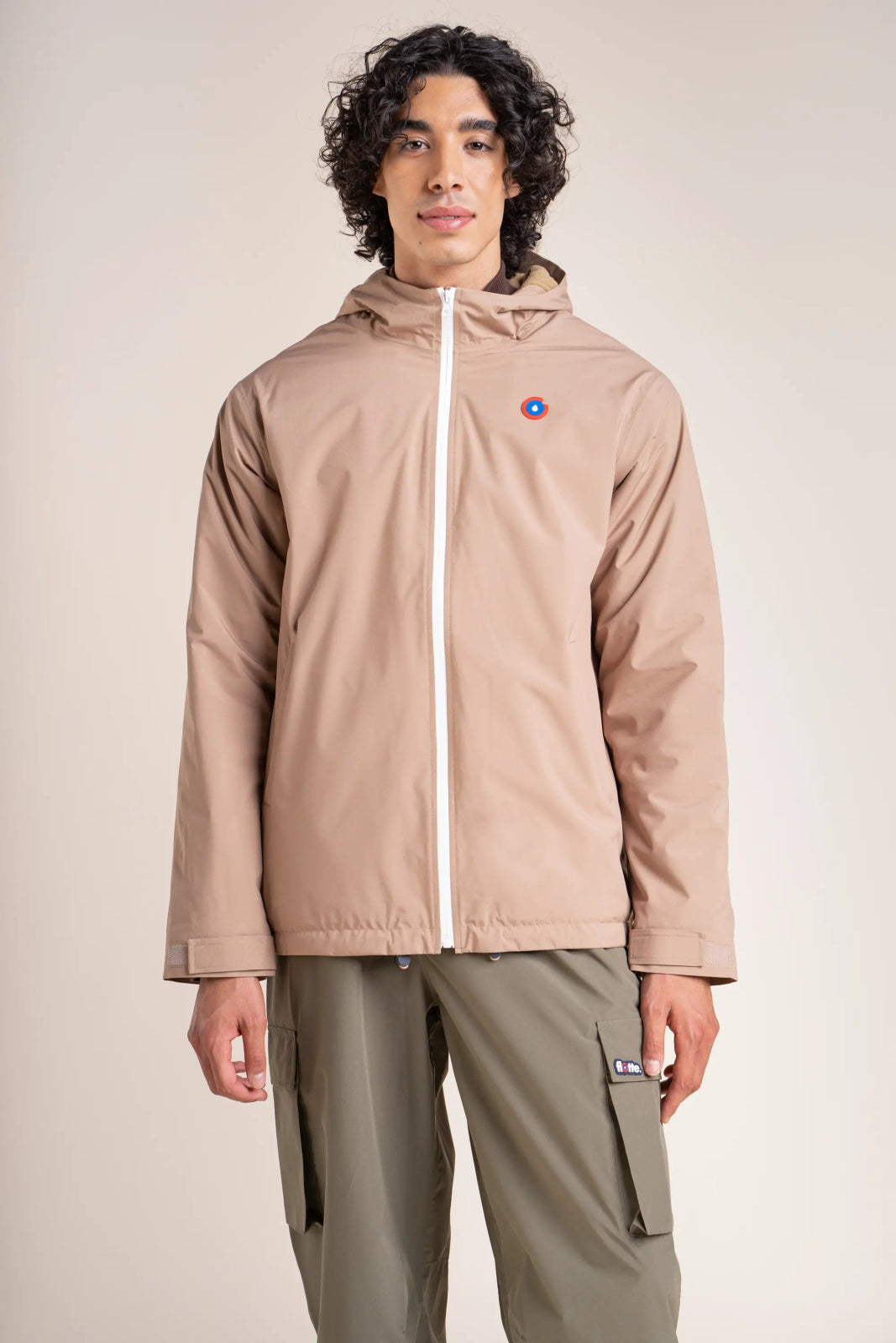 flotte-lazare-parka-courte-doubl-e-polaire-imperm-able image 2