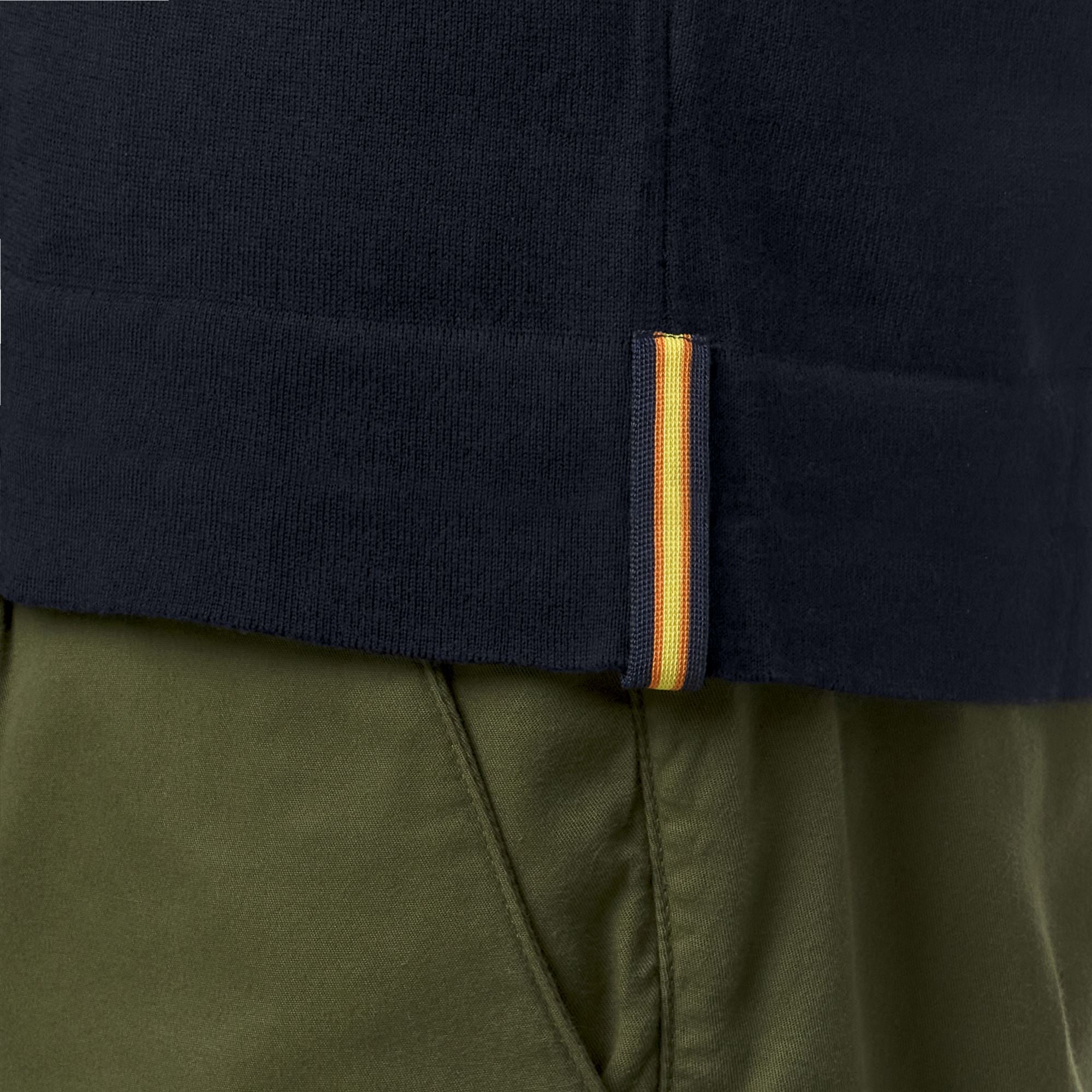 k-way-pleyne-polo-maille-homme-blue-depth image 4