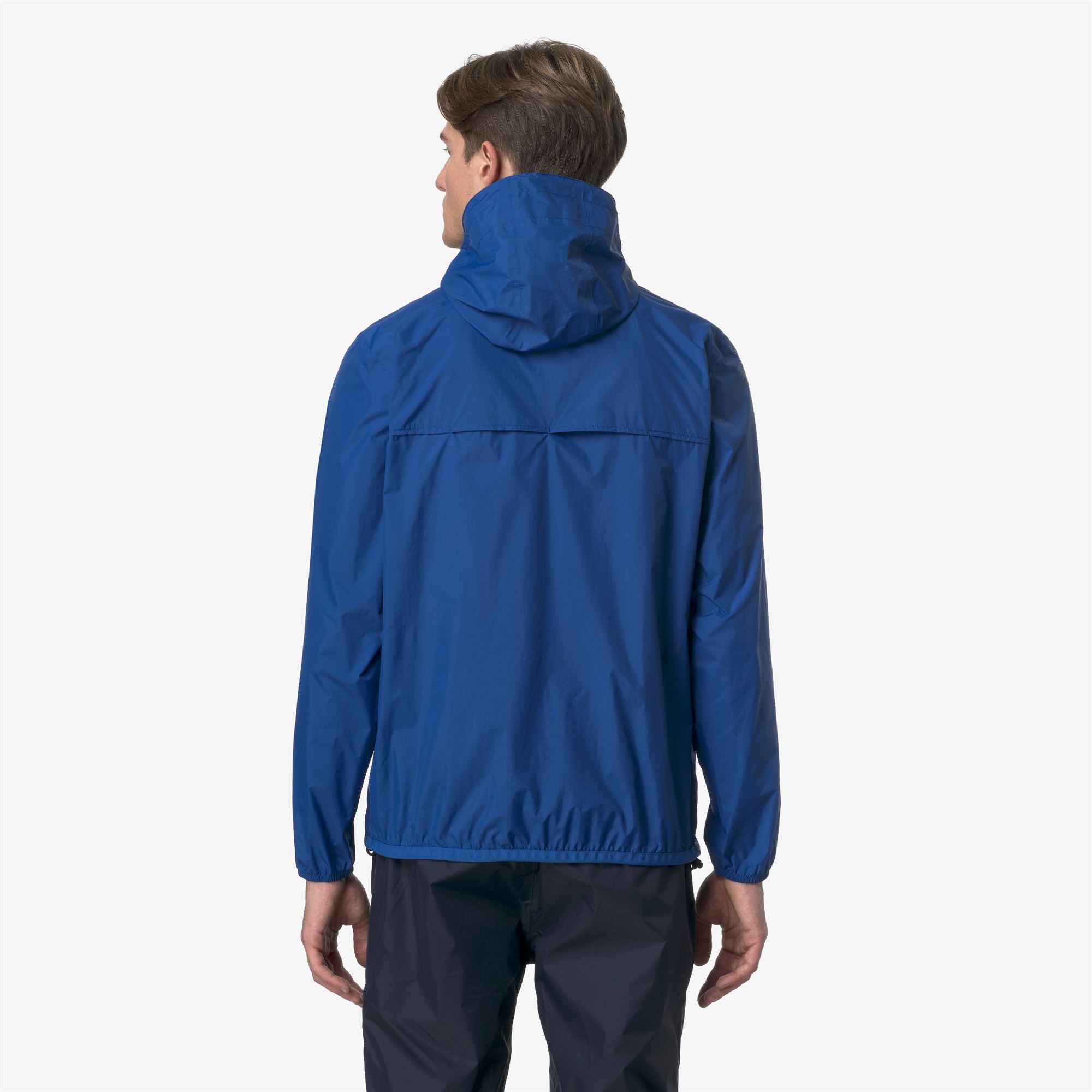 k-way-le-vrai-4-0-claude-veste-mi-longue-unisexe-bleu-royal-marine image 4