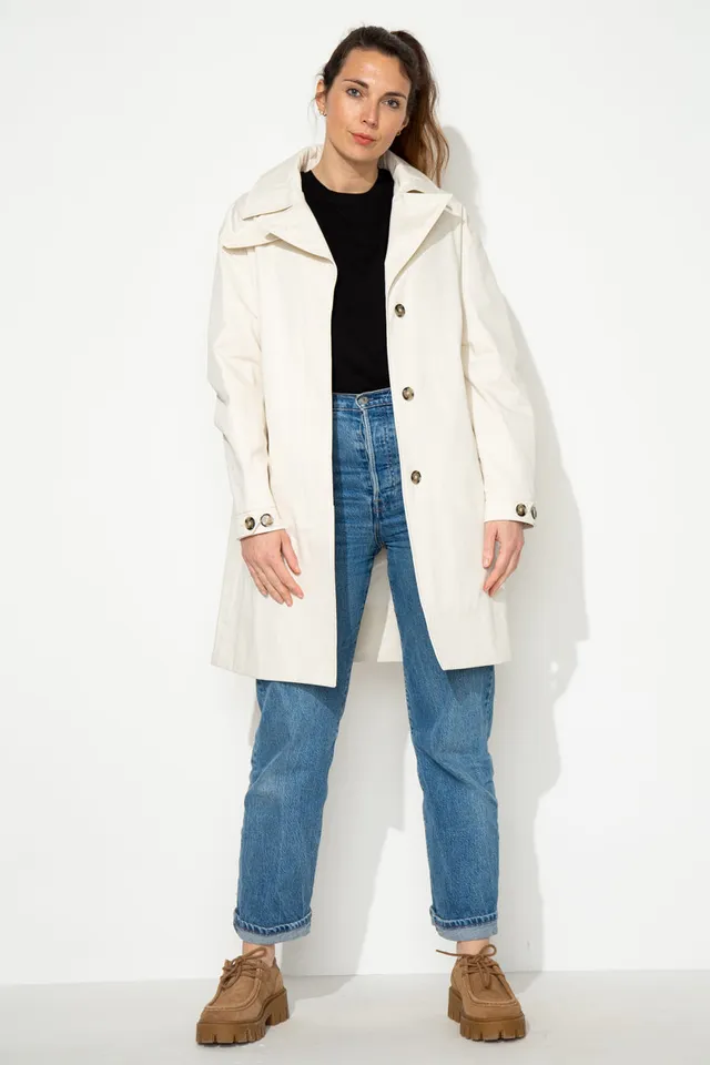 trench-coat-sauzet-trench-oversize-100-coton-d-perlant-cr-me image 1