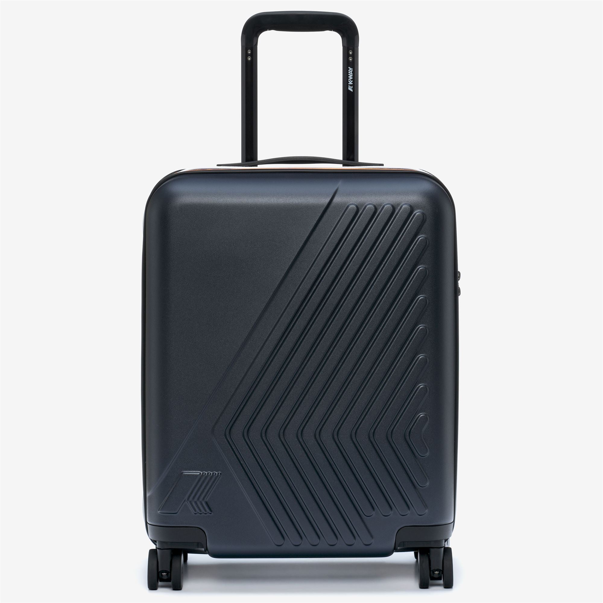 k-way-eudoxie-logo-valise-trolley-cabine-unisexe-blue-depth image 1