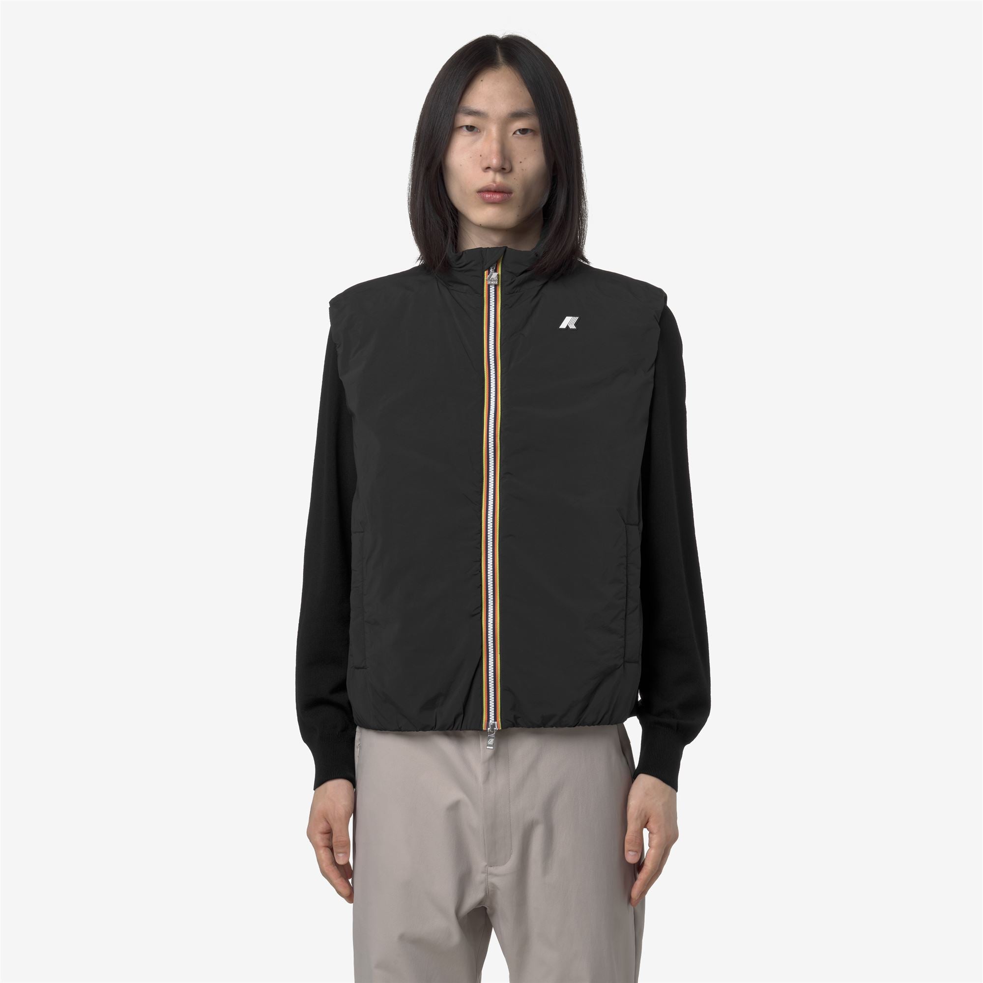 k-way-valen-plain-warm-gilet-homme-black-pure-black-pure image 1