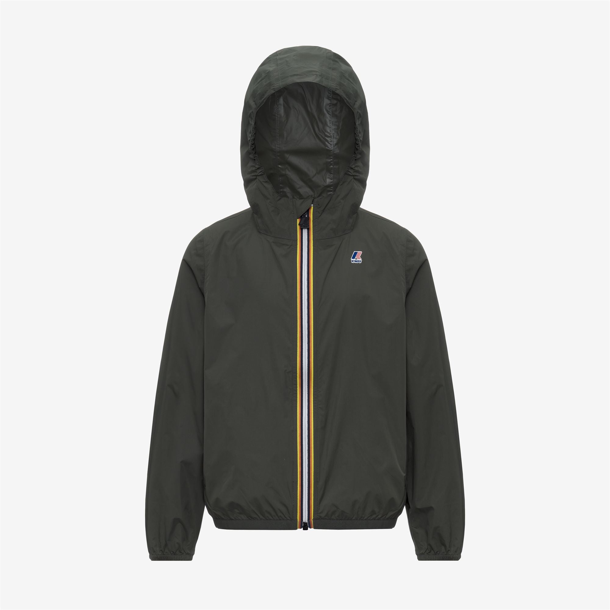 k-way-p-le-vrai-4-0-claude-veste-mi-saison-enfant-unisexe-green-blackish image 5
