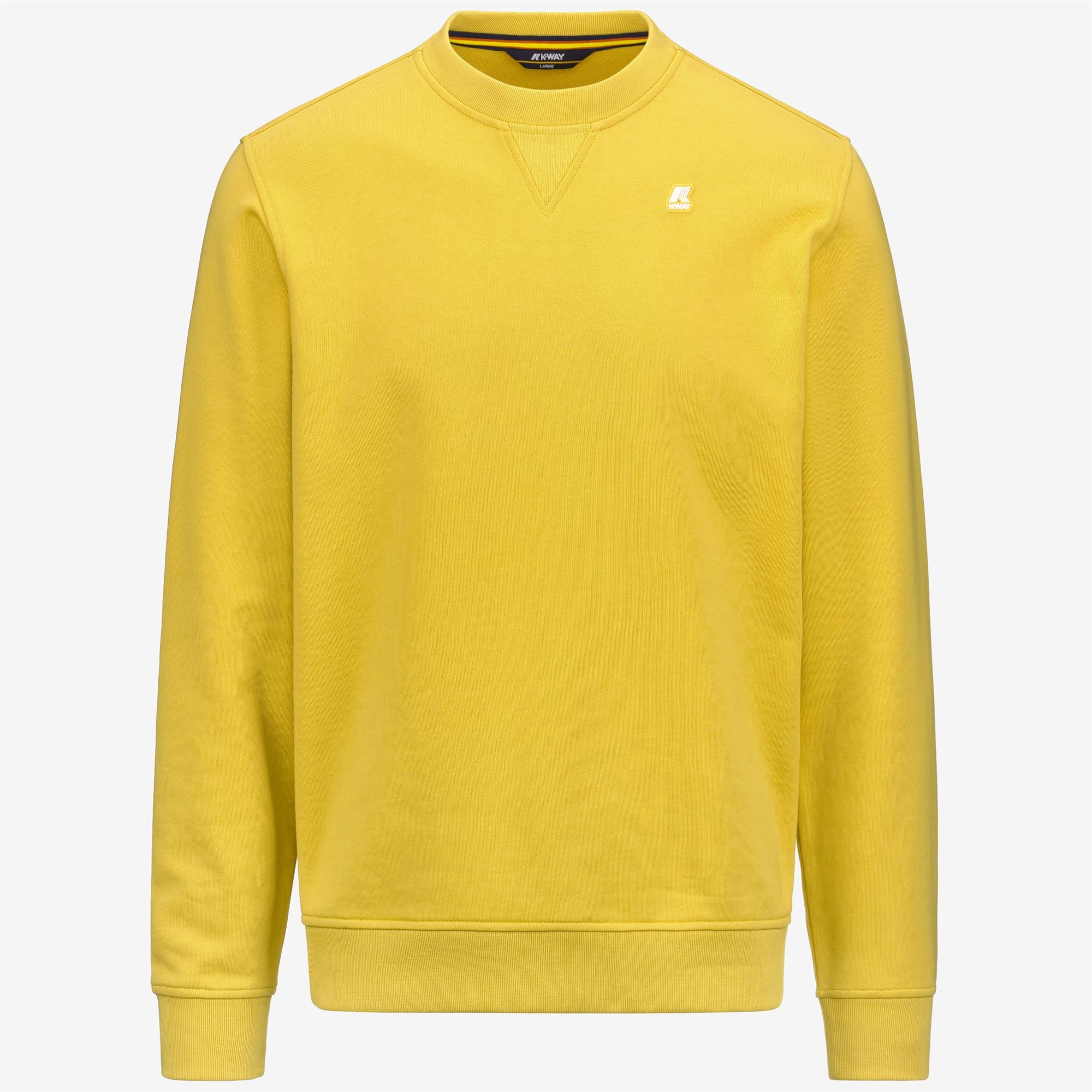 k-way-baptiste-polaire-pull-homme-yellow-zafferano image 5