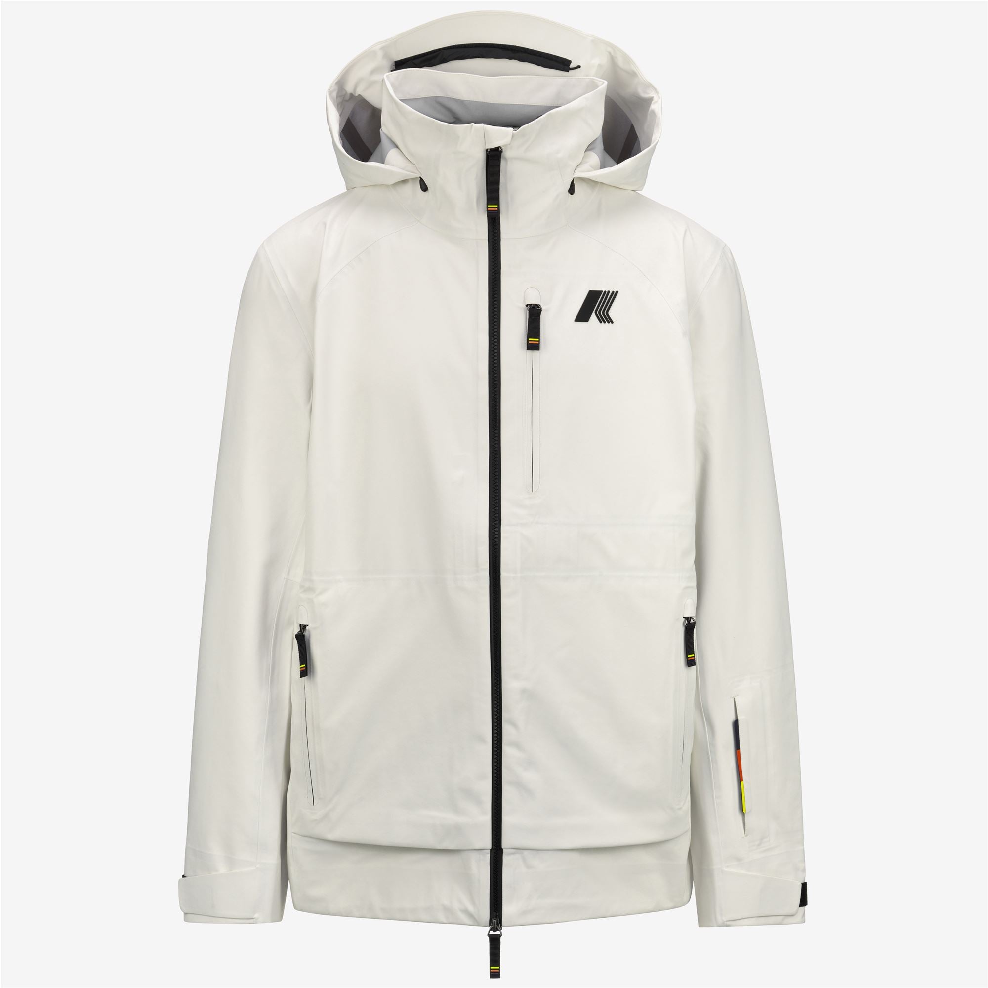 k-way-bozel-3-layers-shell-jacket-veste-milieu-homme-white-gardenia image 5