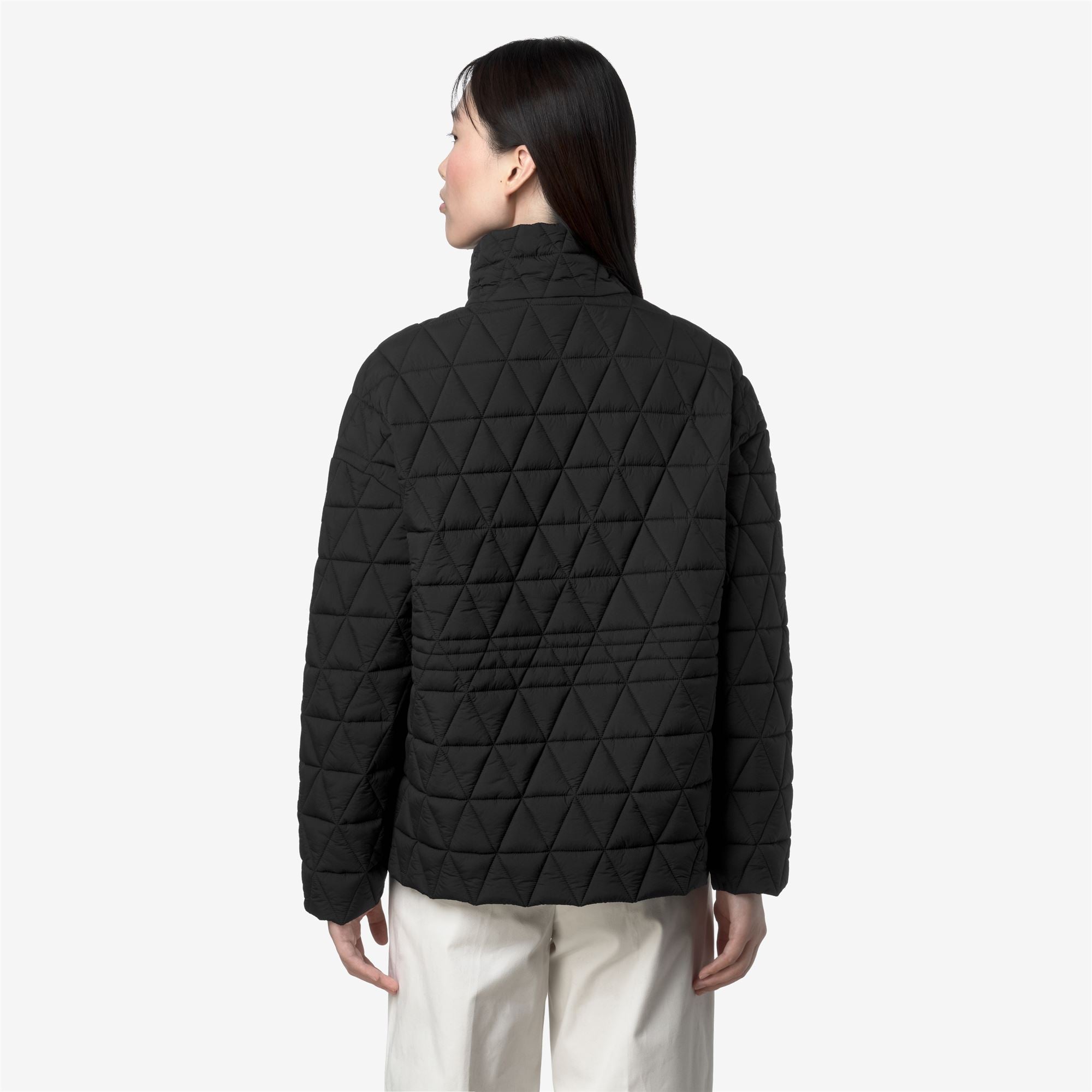 k-way-selene-diamond-quilted-warm-veste-mi-longue-femme-black-pure image 3