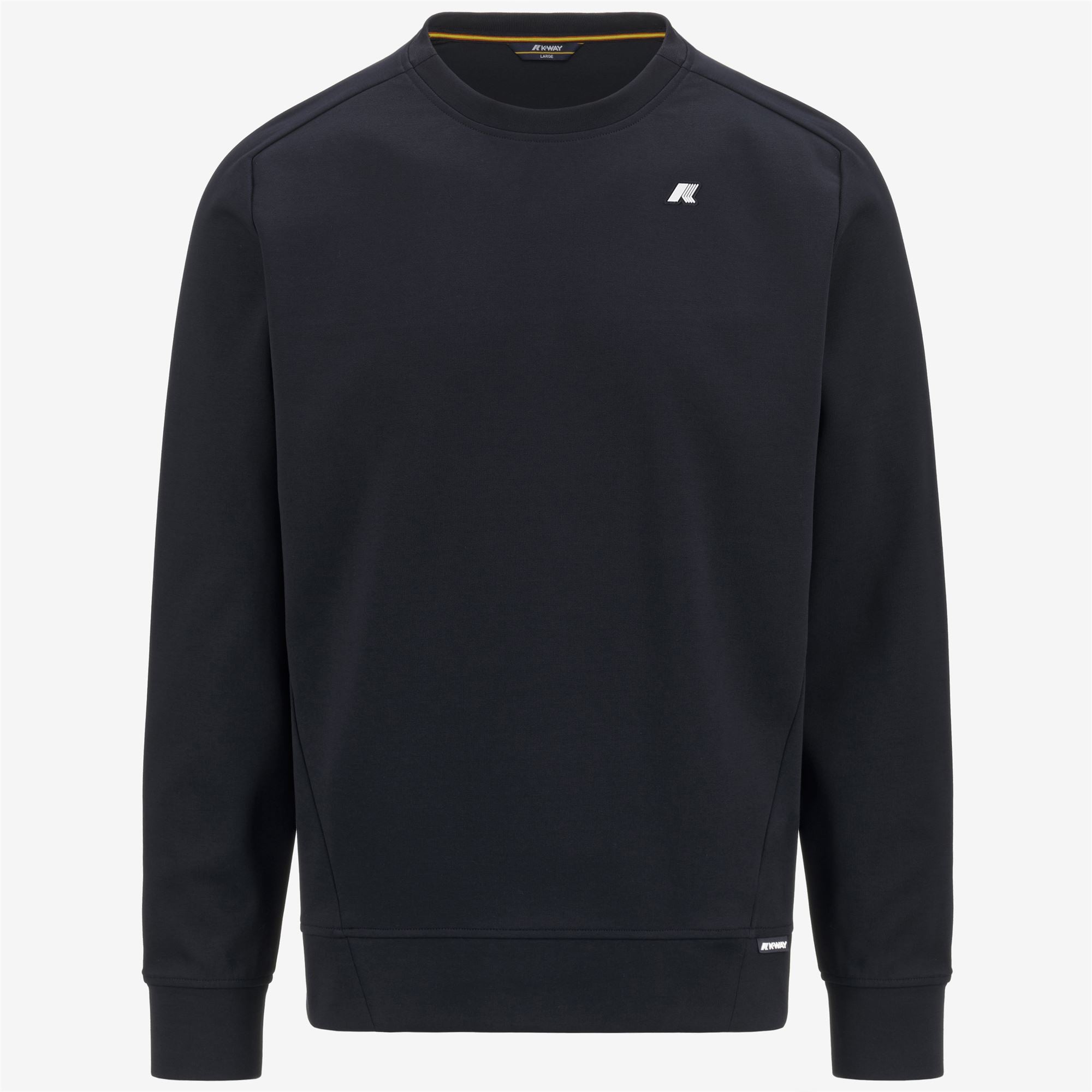 k-way-medine-interlock-pull-polaire-homme-blue-depth image 5