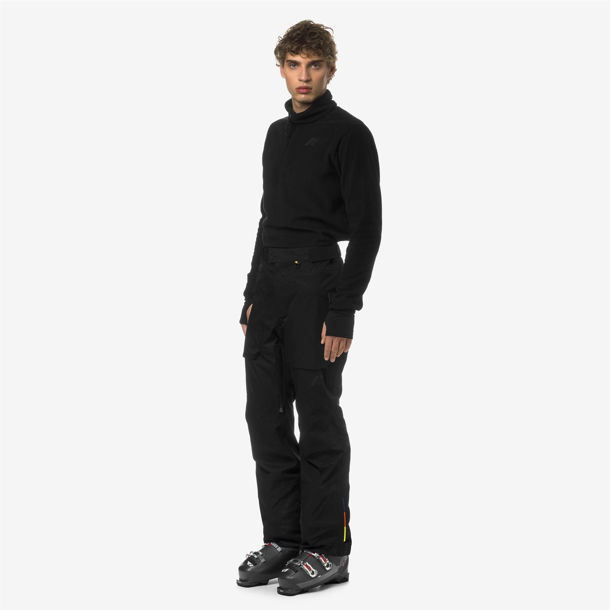 k-way-aussois-micro-twill-3-layers-pantalon-de-sport-ski-homme-black-pure image 2