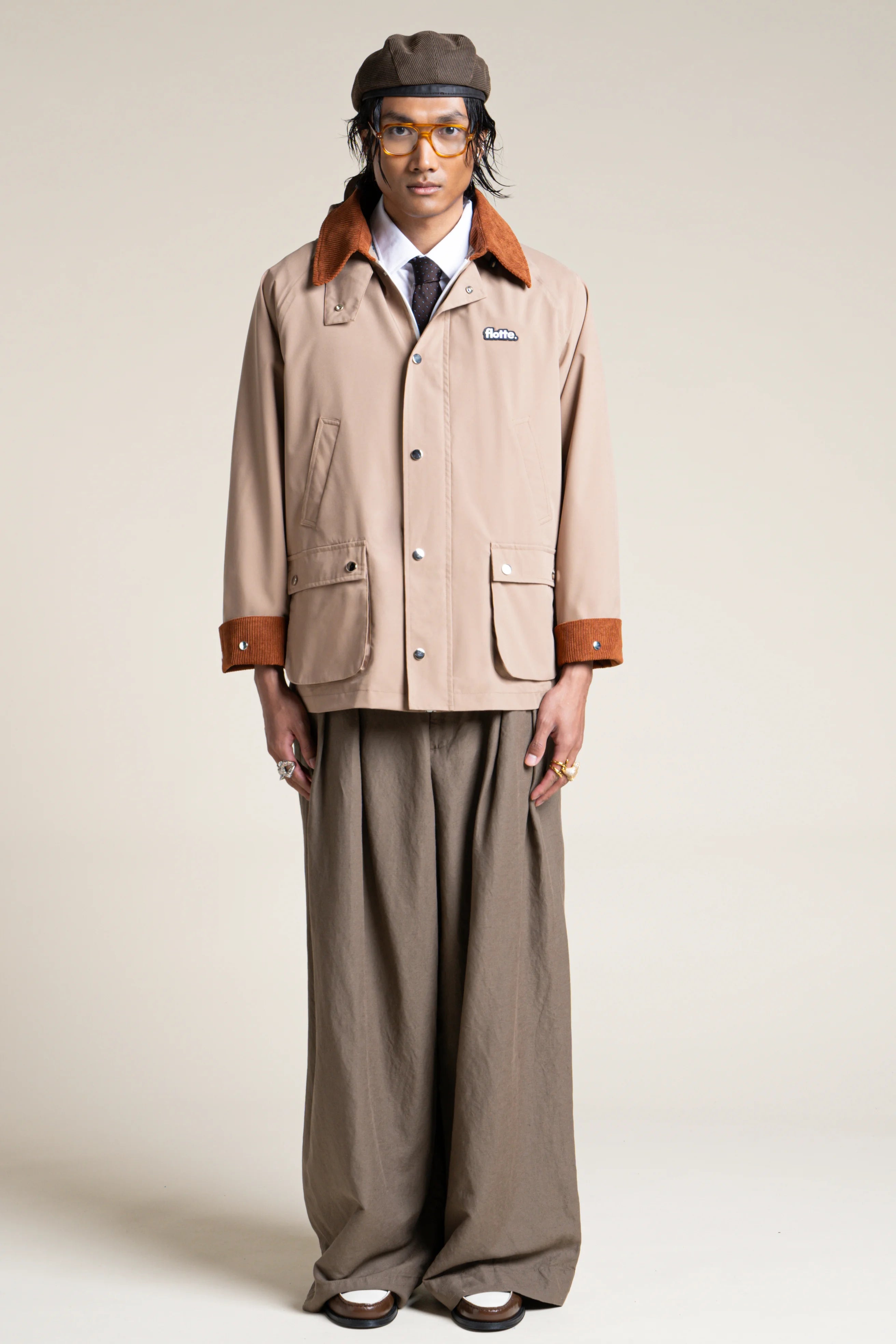 flotte-archives-veste-imperm-able-style-chasse-bicolore image 6
