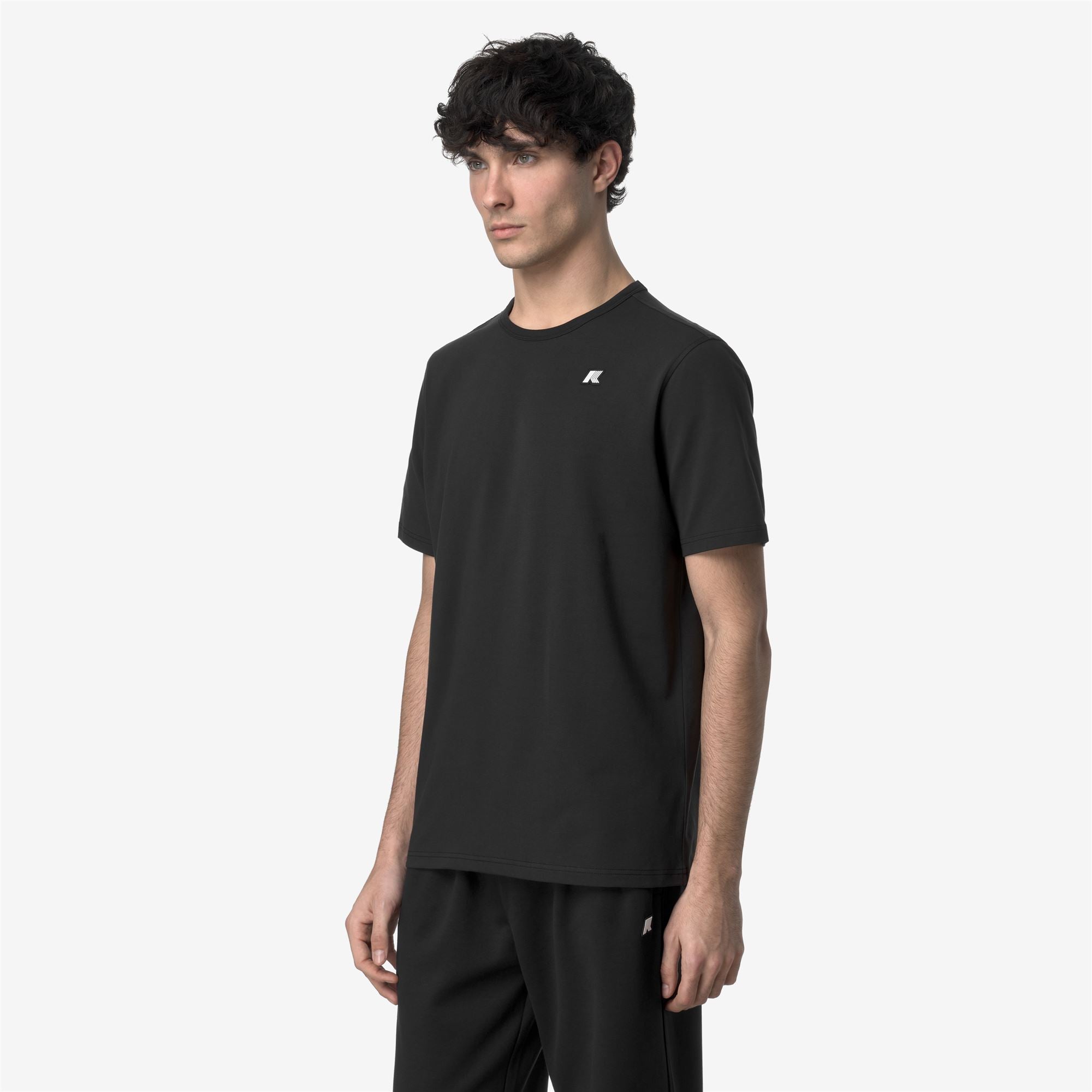 k-way-adame-light-stretch-jersey-t-shirt-homme-black-pure image 2