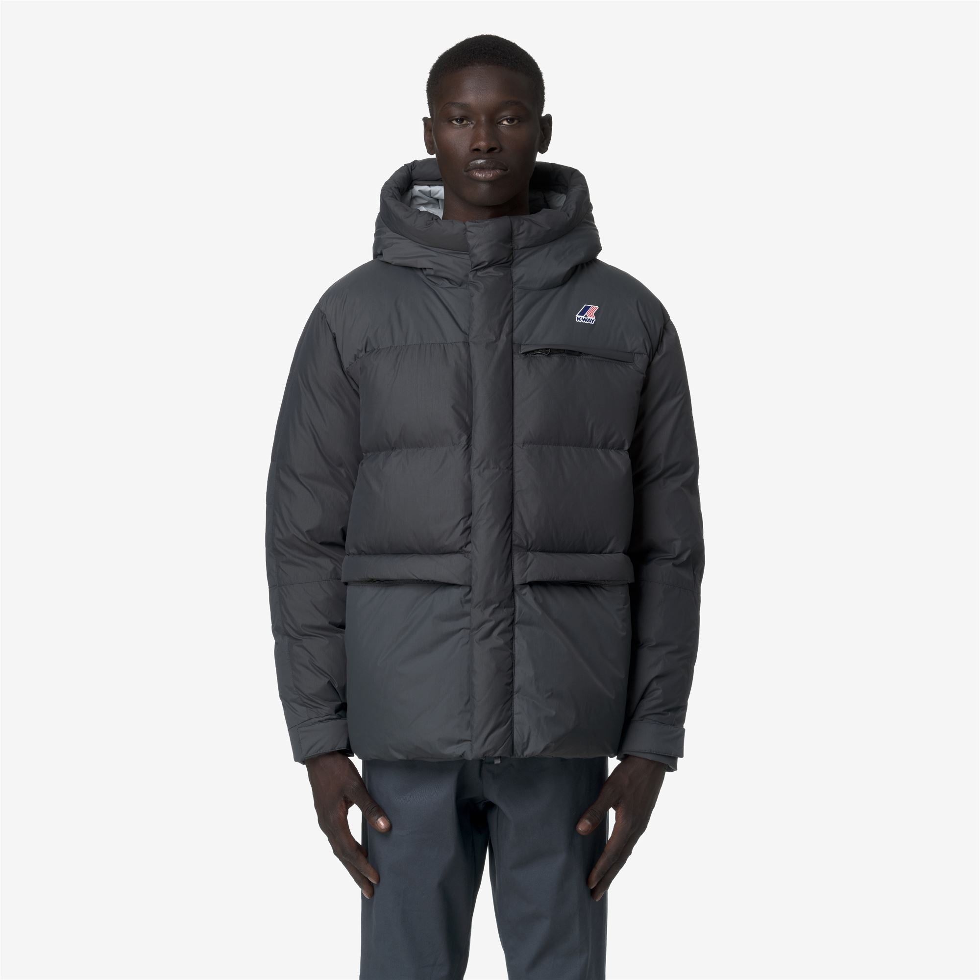 k-way-le-vrai-4-0-aurele-heavy-warm-doudoune-unisexe-grey-shadow-dk image 6