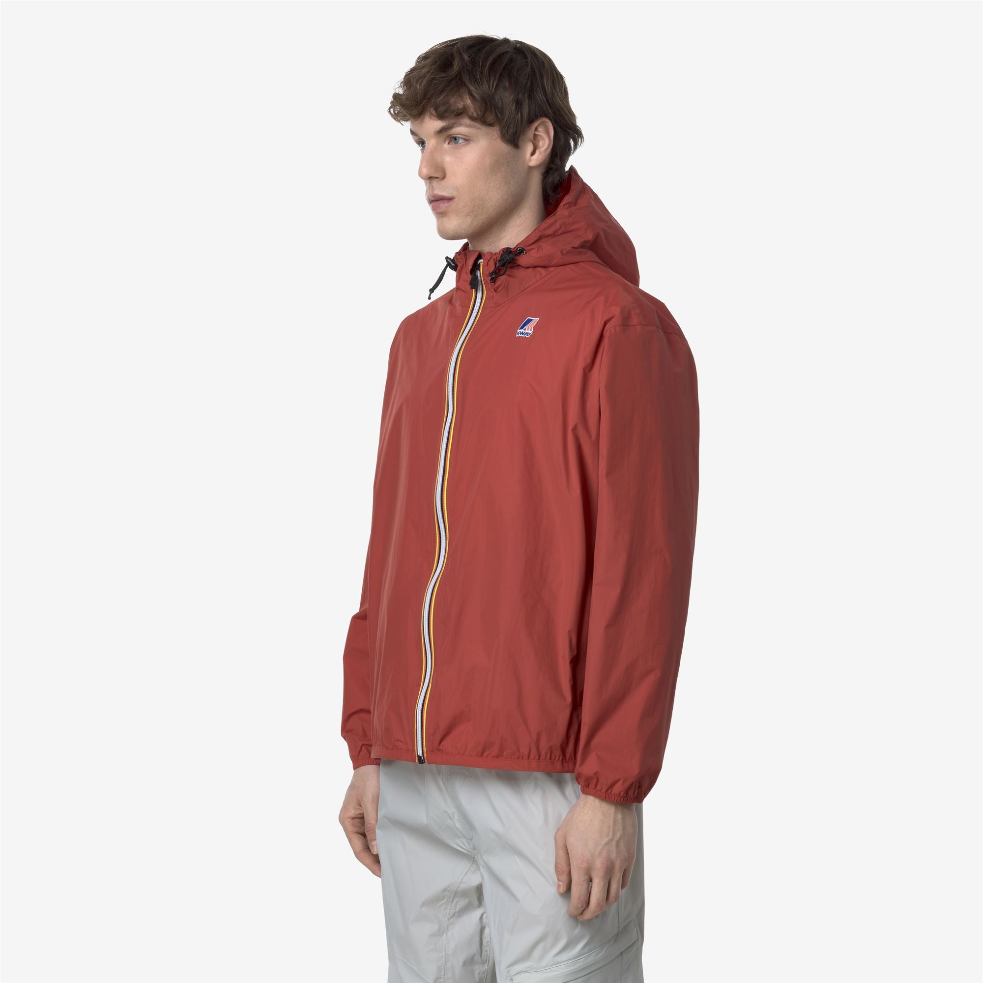 k-way-le-vrai-4-0-claude-coupe-vent-unisexe-red-jasper image 3