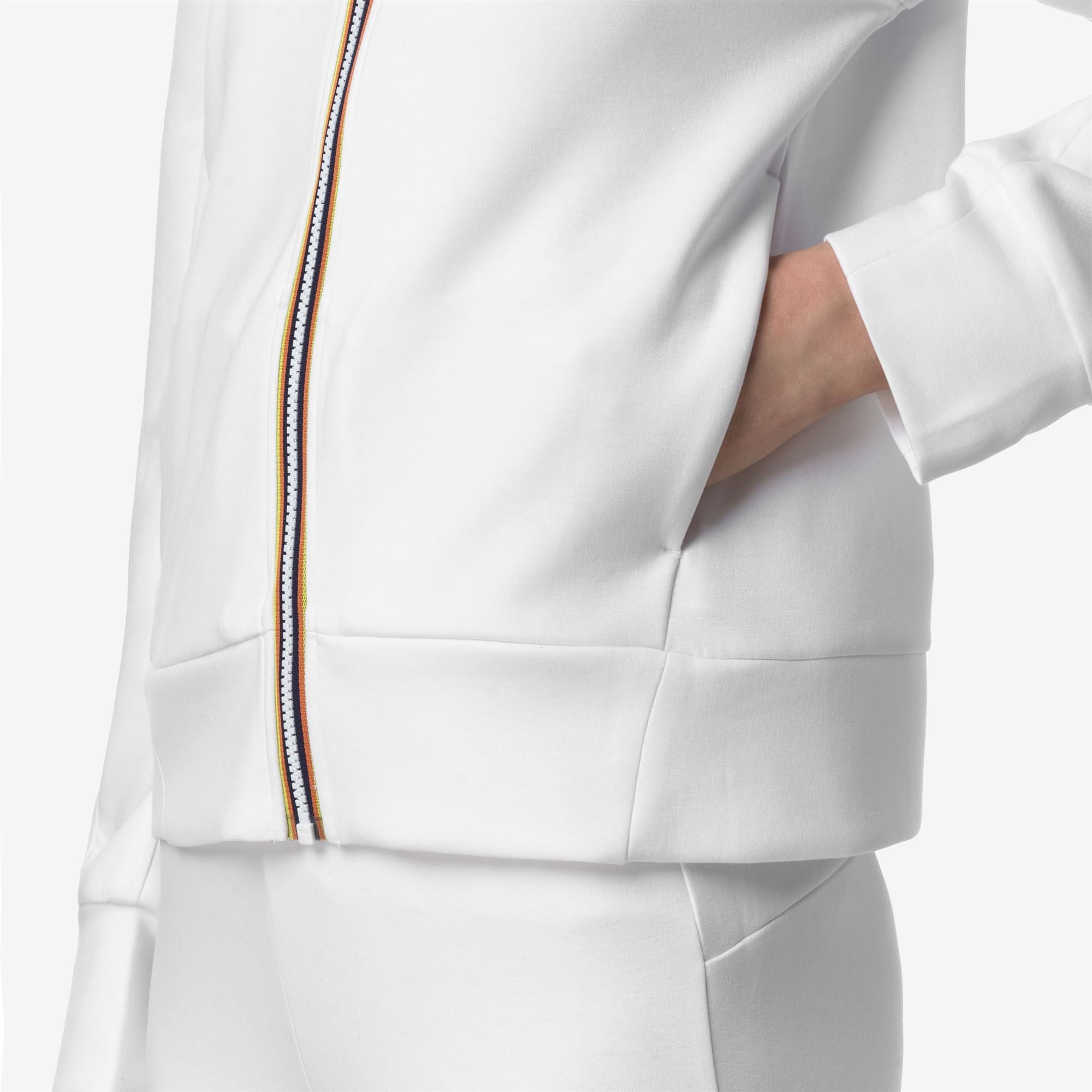 k-way-divine-light-spacer-veste-polaire-femme-white image 4