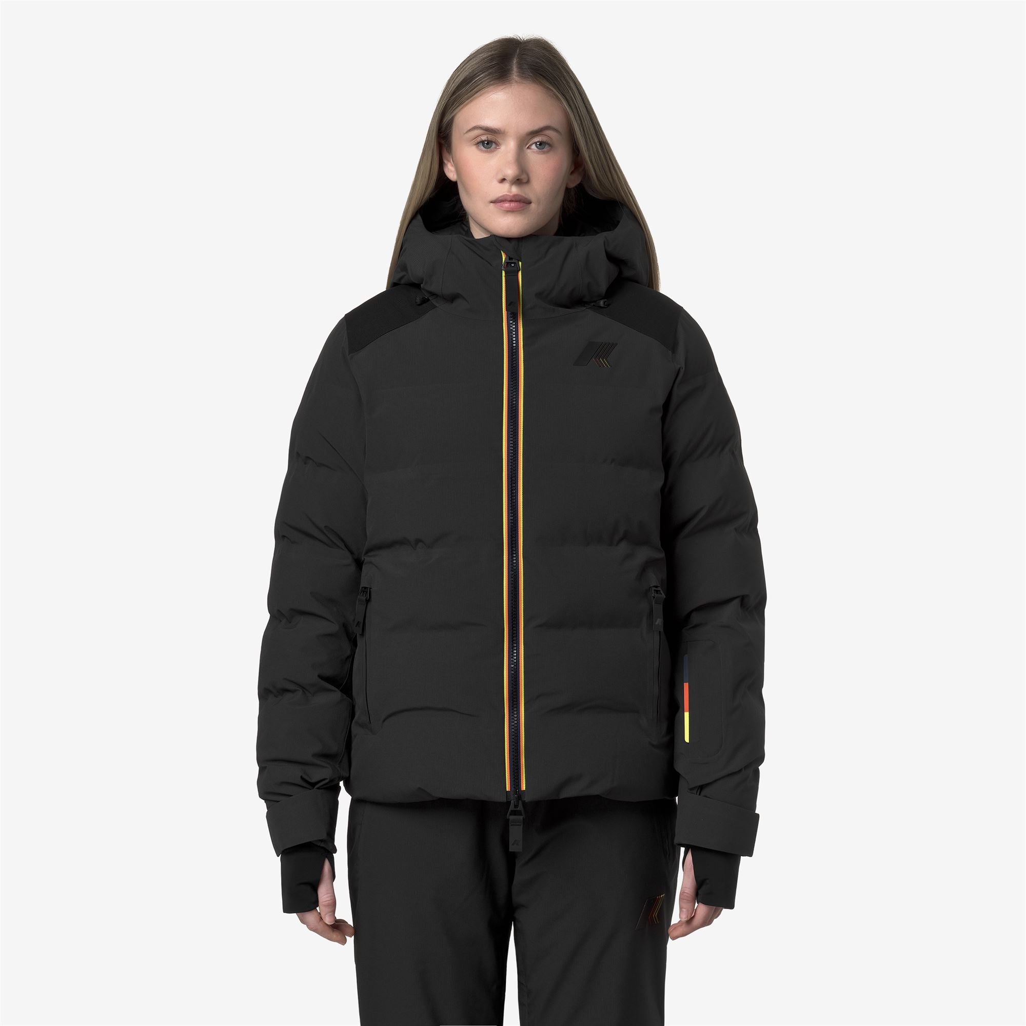 k-way-latueda-hquilted-veste-de-ski-femme-black-pure image 1