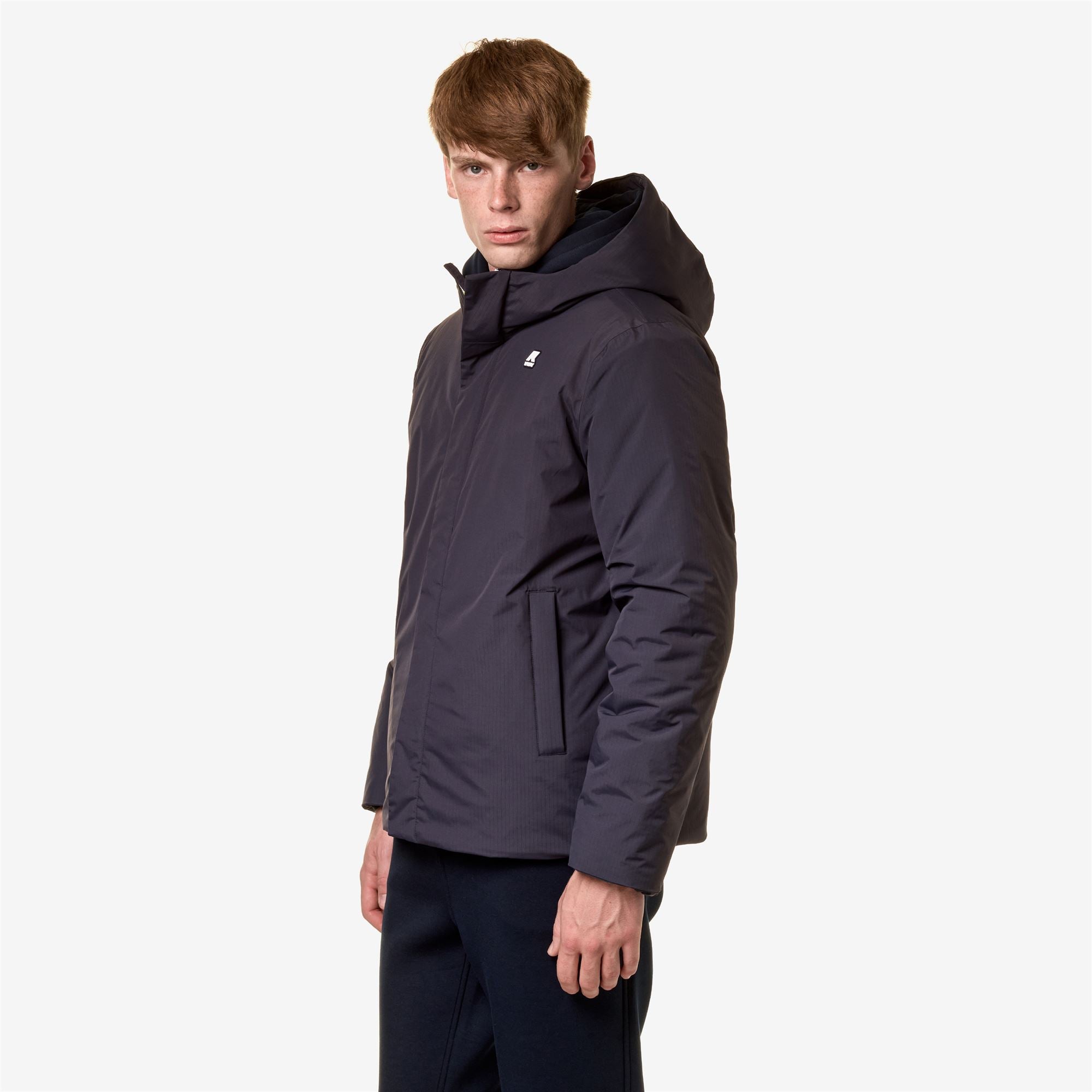 k-way-jack-ripstop-marmotta-veste-courte-homme-blue-d-blue-a image 2