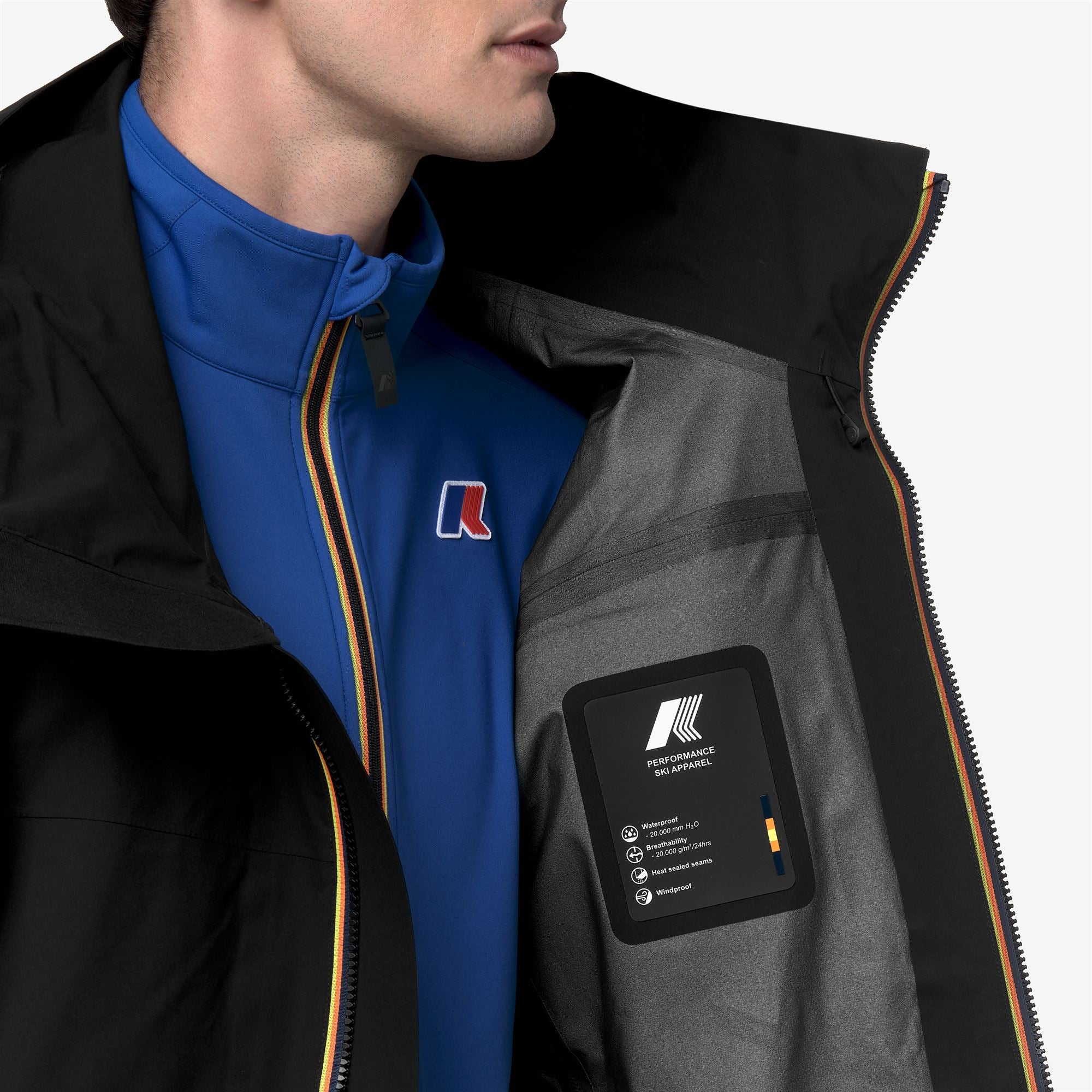 k-way-ollie-3l-scotty-james-veste-ski-homme-black-pure image 4