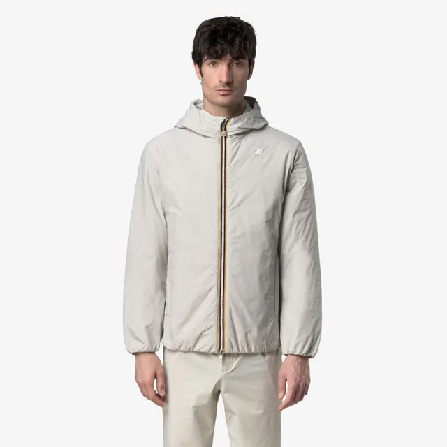 k-way-jack-plain-warm-veste-court-homme-beige-lt image 1