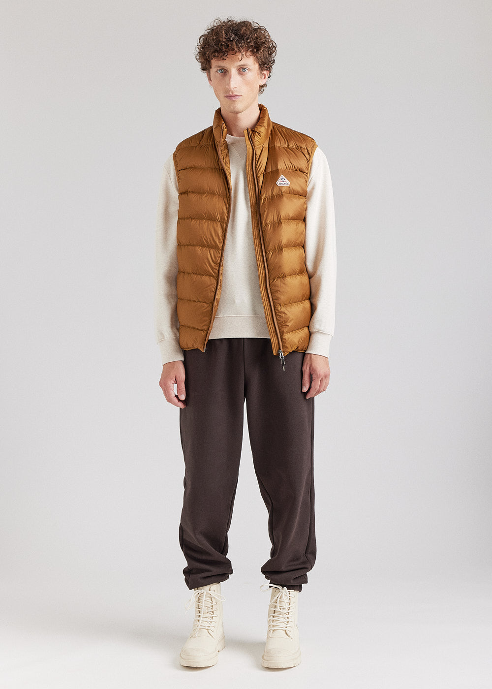 doudoune-sans-manches-homme-pyrenex-arial-bronze-brown image 2