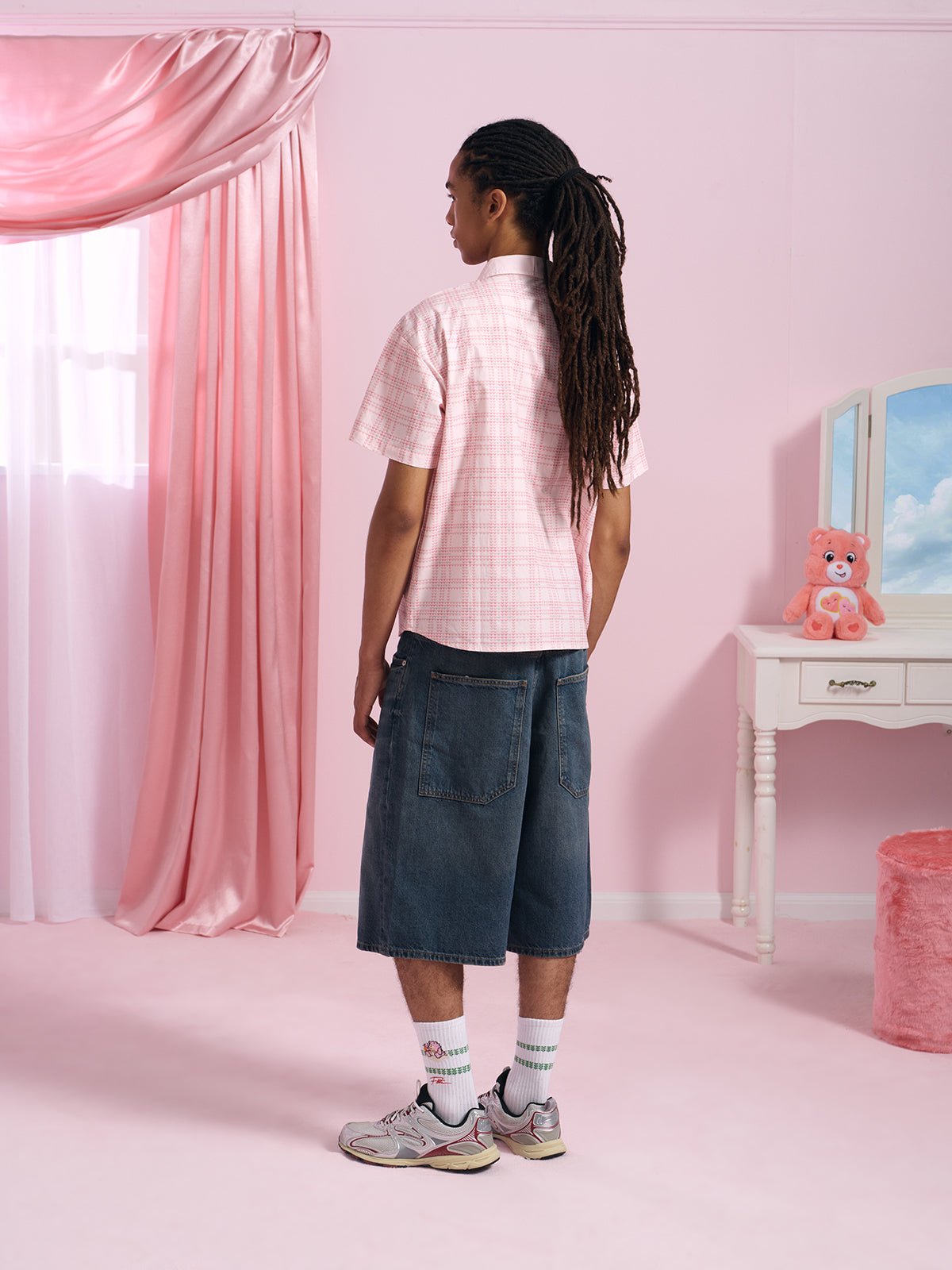 flotte-tomasi-chemise-en-popeline-bisounours-bleu-indigo image 7