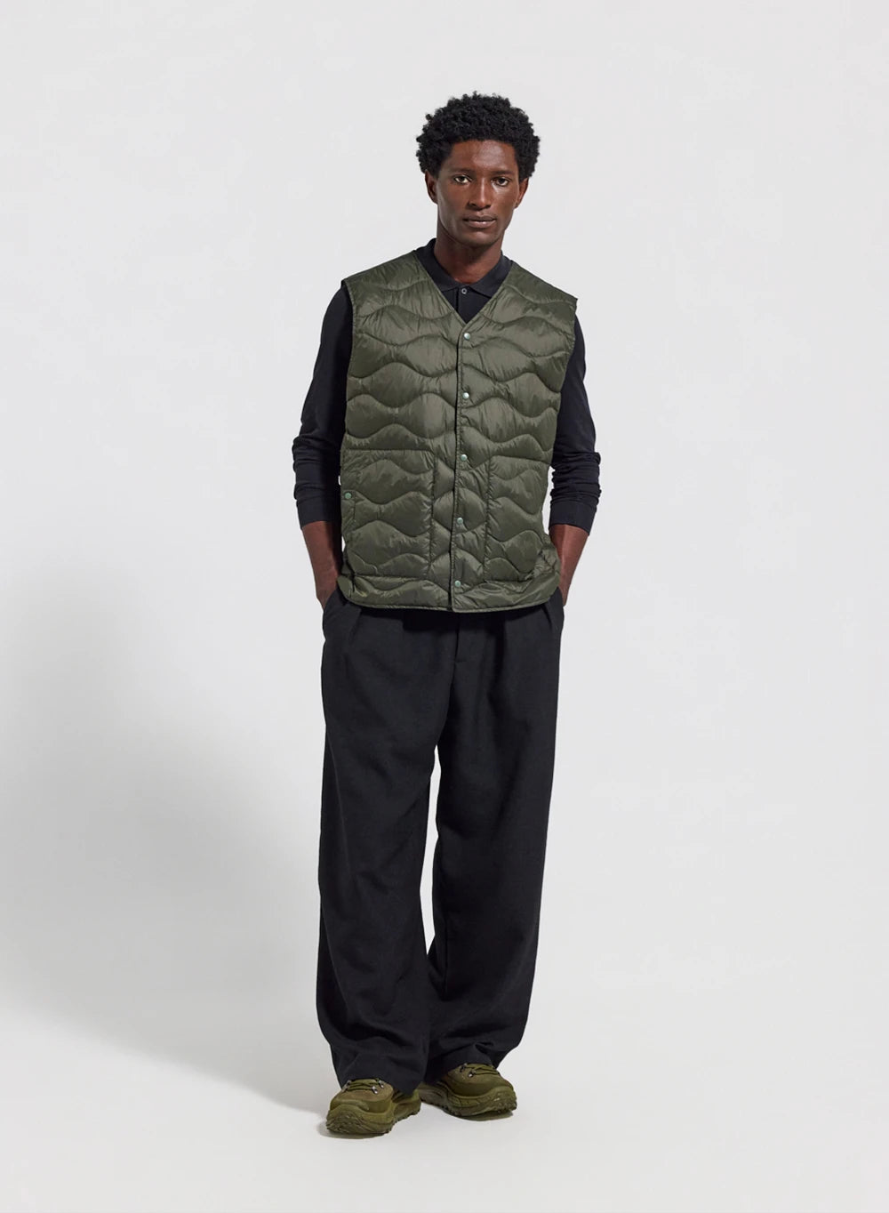 pyrenex-handy-vest-doudoune-sans-manches-homme-kaki-ultra-l-g-re image 2
