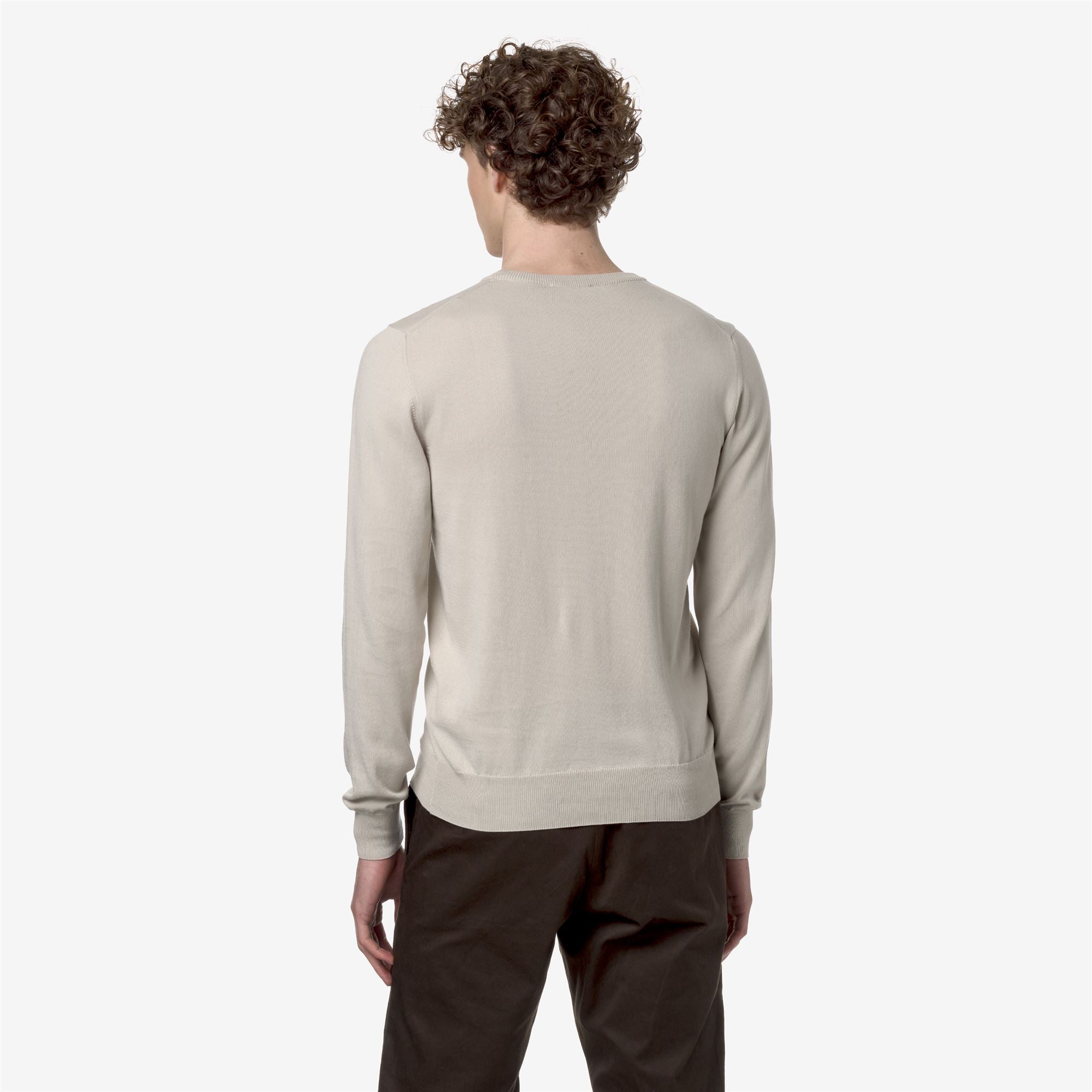 k-way-sebastien-cotton-ps-pull-over-homme-beige-lt-2 image 3