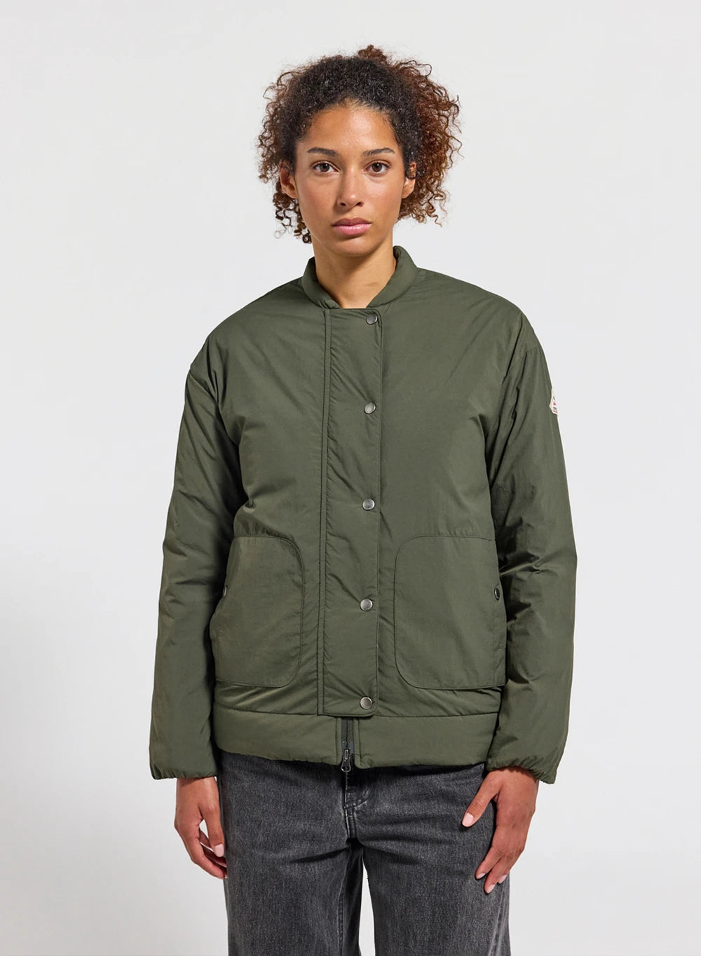 pyrenex-doudoune-l-g-re-femme-ritzy-kaki-fonc image 1