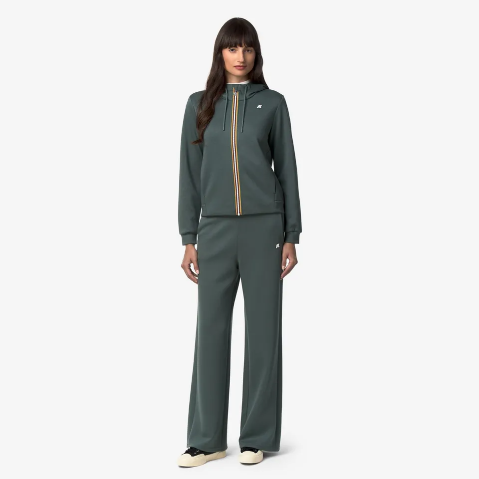 k-way-loirene-light-spacer-pantalon-sport-femme-green-balsam image 1