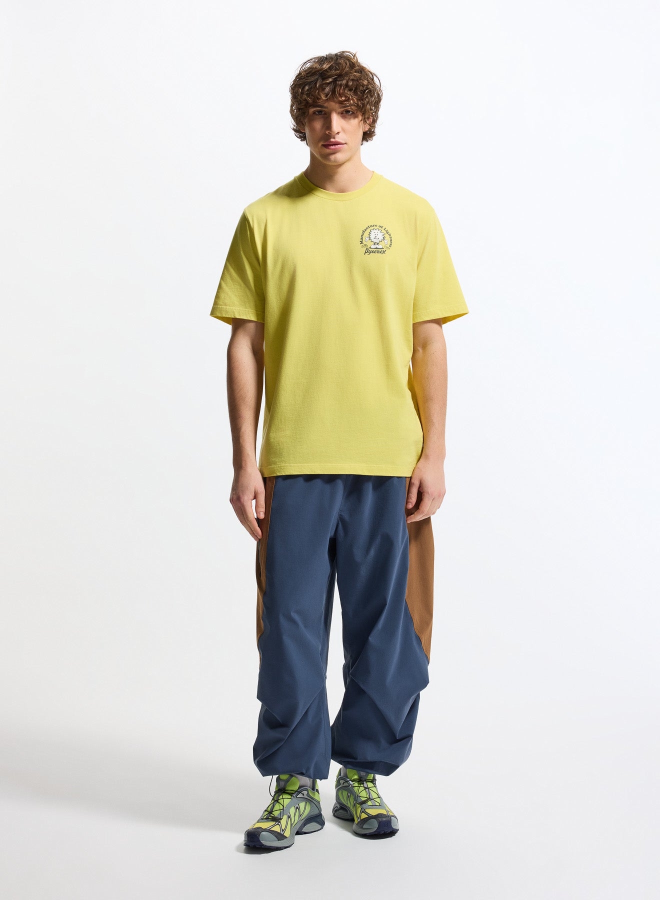 pyrenex-mfg-tee-jaune-unisexe-t-shirt-coton-biologique image 4