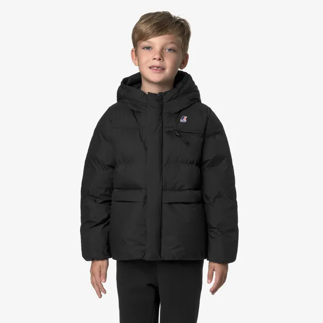 k-way-p-le-vrai-4-0-aurele-heavy-warm-doudoune-enfant-unisexe-black-pure image 1