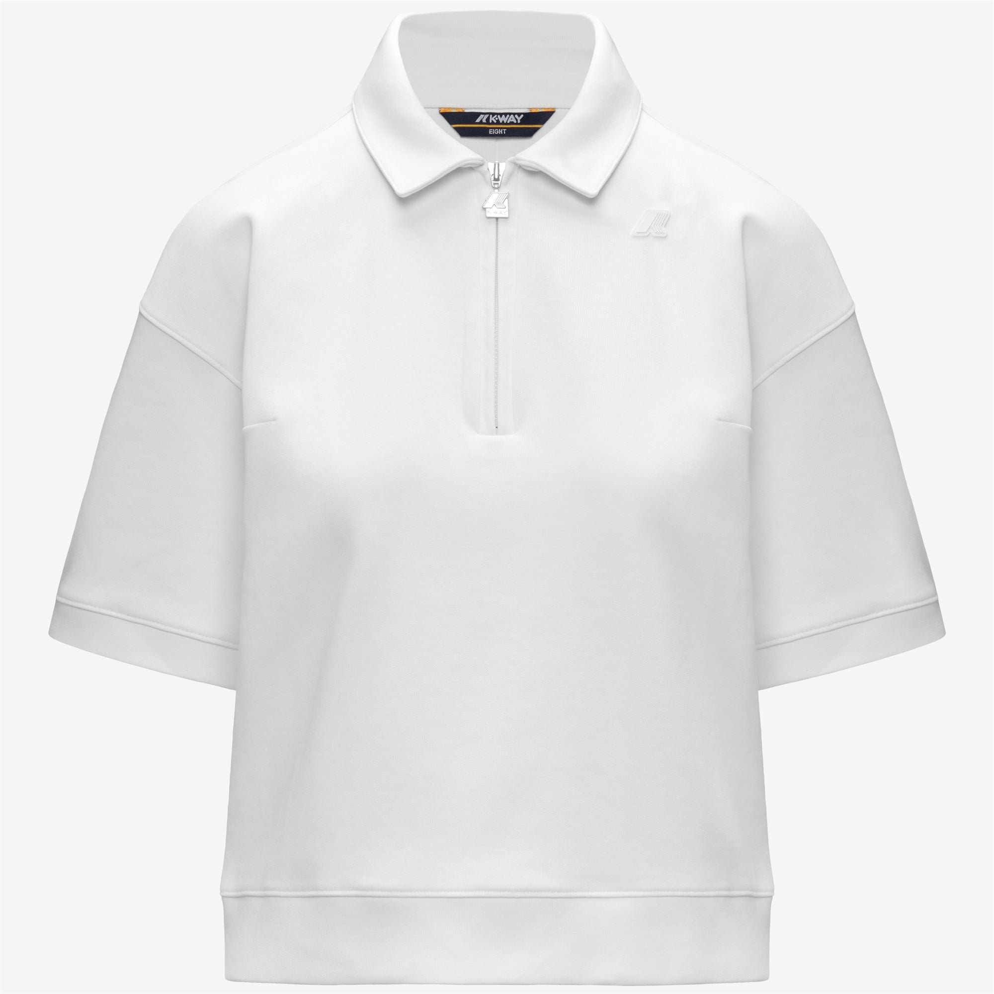 k-way-lozany-interlock-polo-femme-white-white image 5
