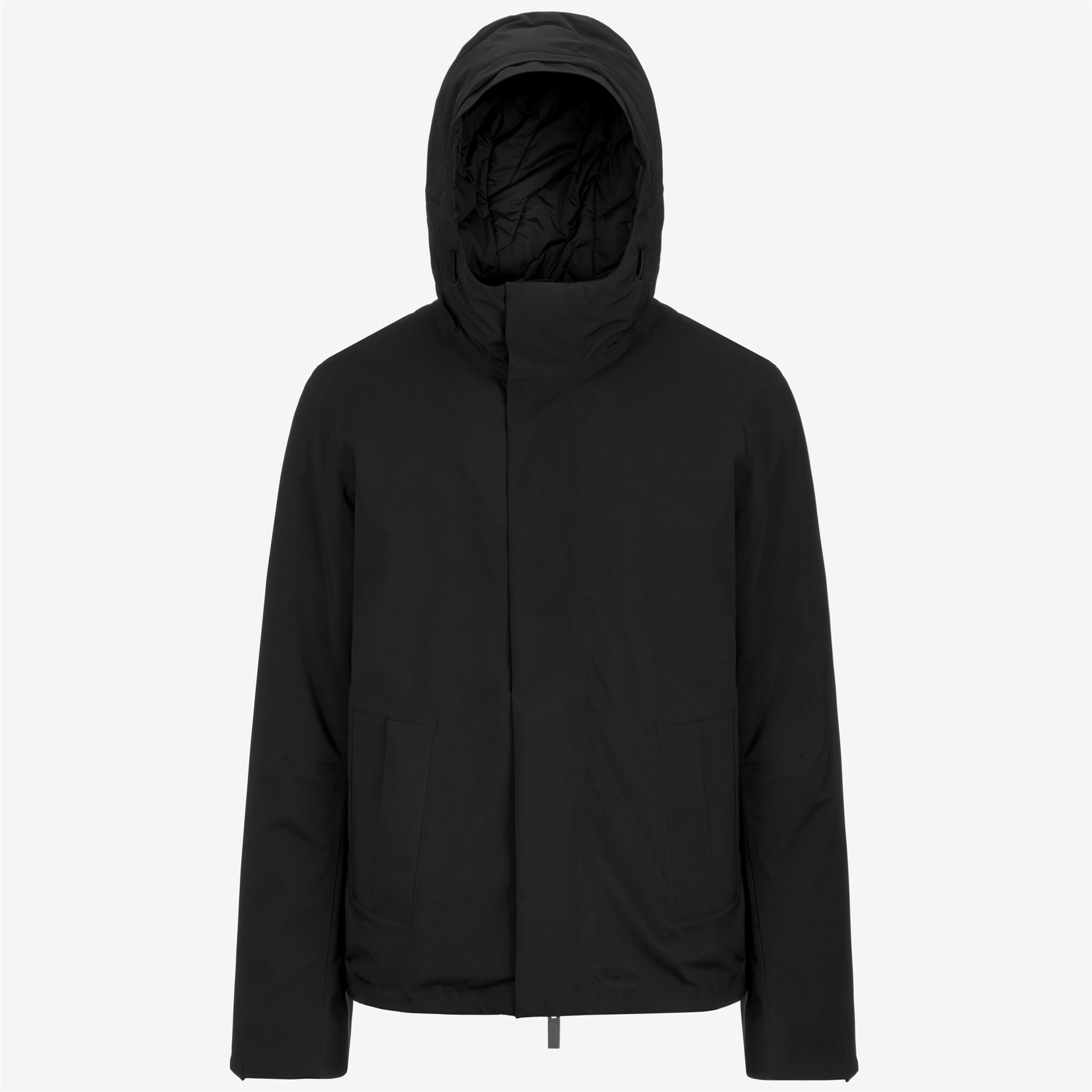 k-way-jacken-bonded-padded-veste-court-homme-black-pure image 5