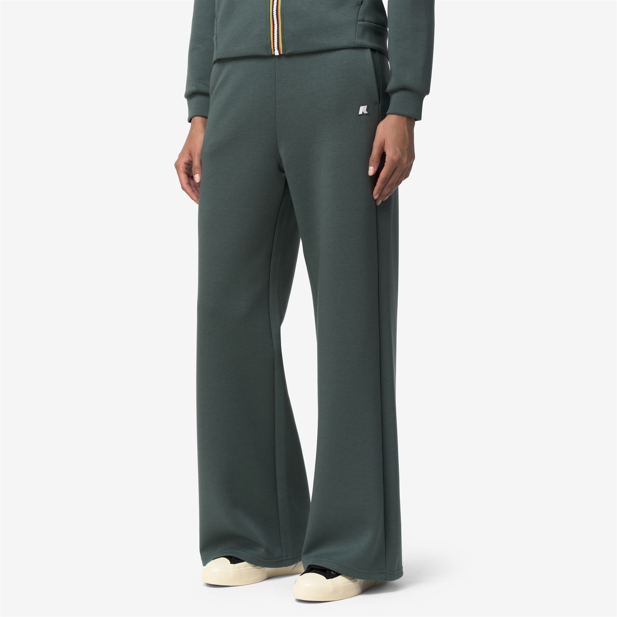 k-way-loirene-light-spacer-pantalon-sport-femme-green-balsam image 2