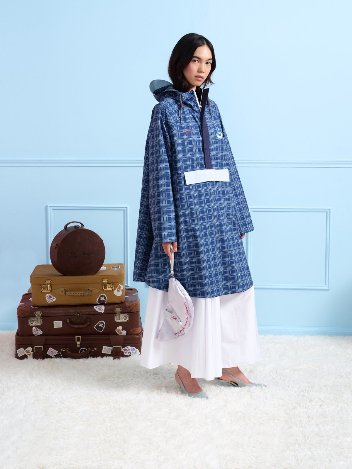 flotte-gabriel-poncho-bisounours-tartan-imperm-able-femme-v-lo image 7