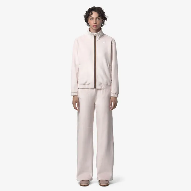 k-way-jenny-velour-polar-pantalon-de-sport-femme-rose-hushed image 1