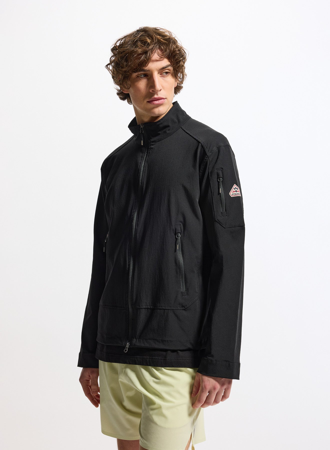 pyrenex-lane-veste-l-g-re-homme-noire-coupe-vent-stretch image 3