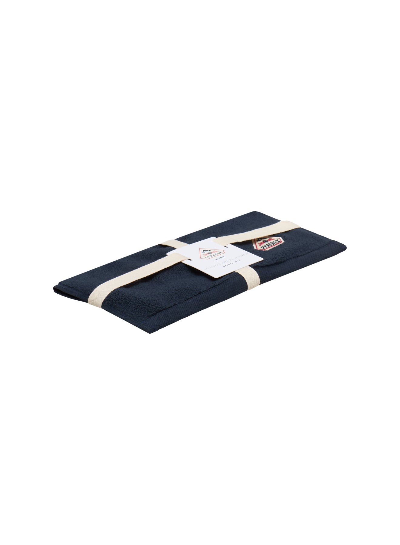pyrenex-hana-serviette-visage-bleu-fonc-600g-m image 2