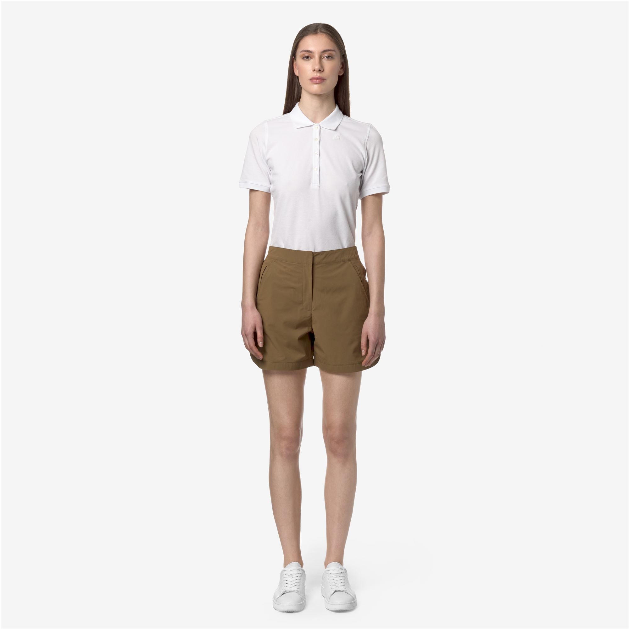 k-way-annise-short-de-sport-femme-brown-corda image 1