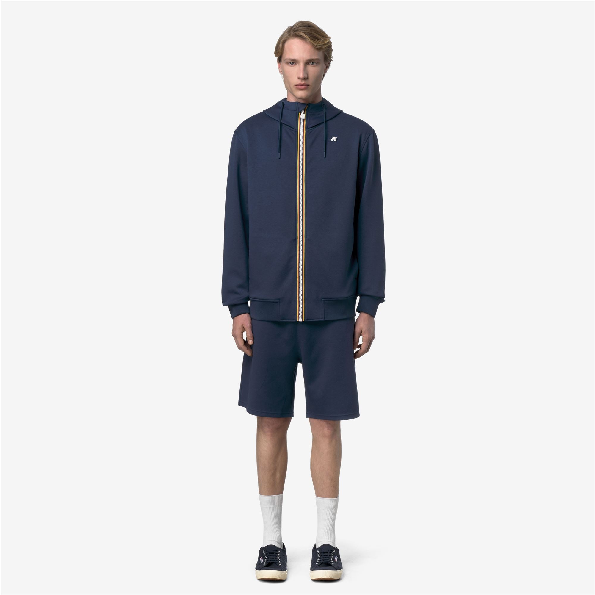 k-way-theotime-light-spacer-short-de-sport-homme-blue-insignia image 1