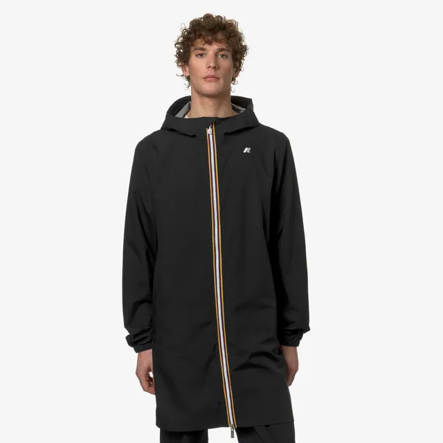 k-way-thomas-stretch-dot-veste-longueur-3-4-homme-black-pure image 1