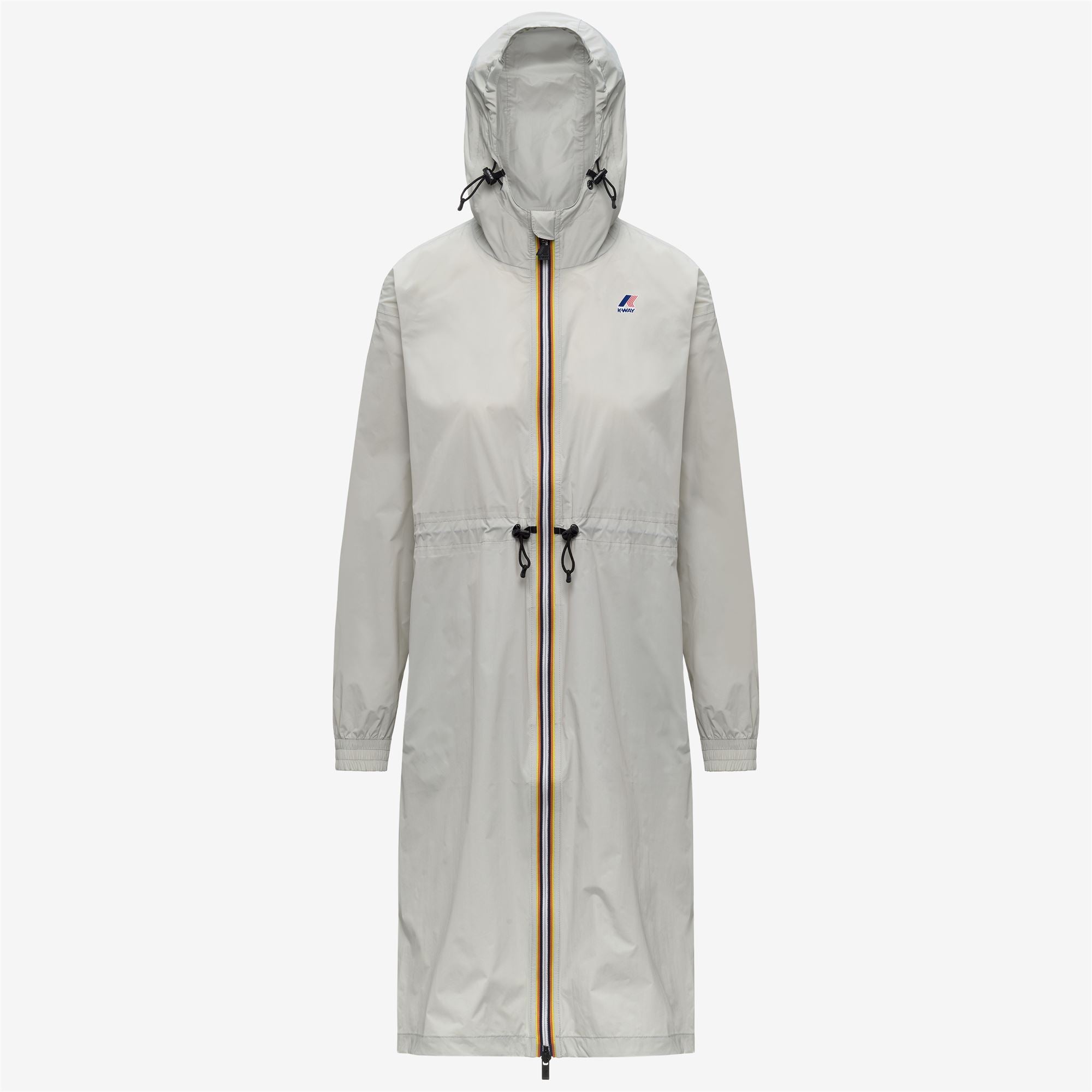 k-way-le-vrai-4-0-delia-veste-longueur-3-4-femme-beige-lt image 5