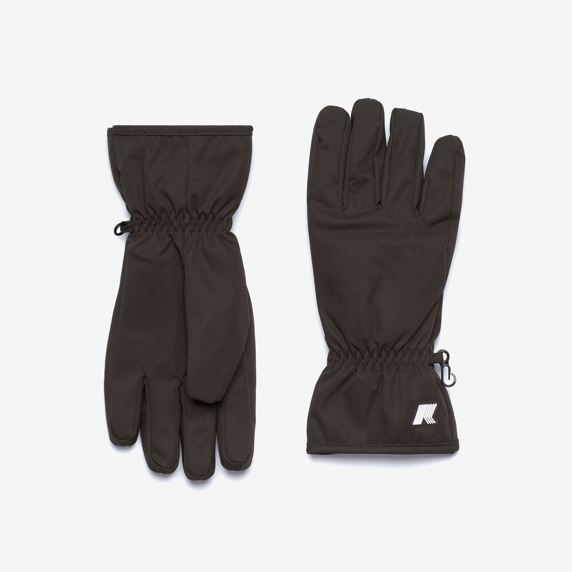k-way-freyr-twill-marmotta-gants-unisexe-black-olive-blue-airforce image 1