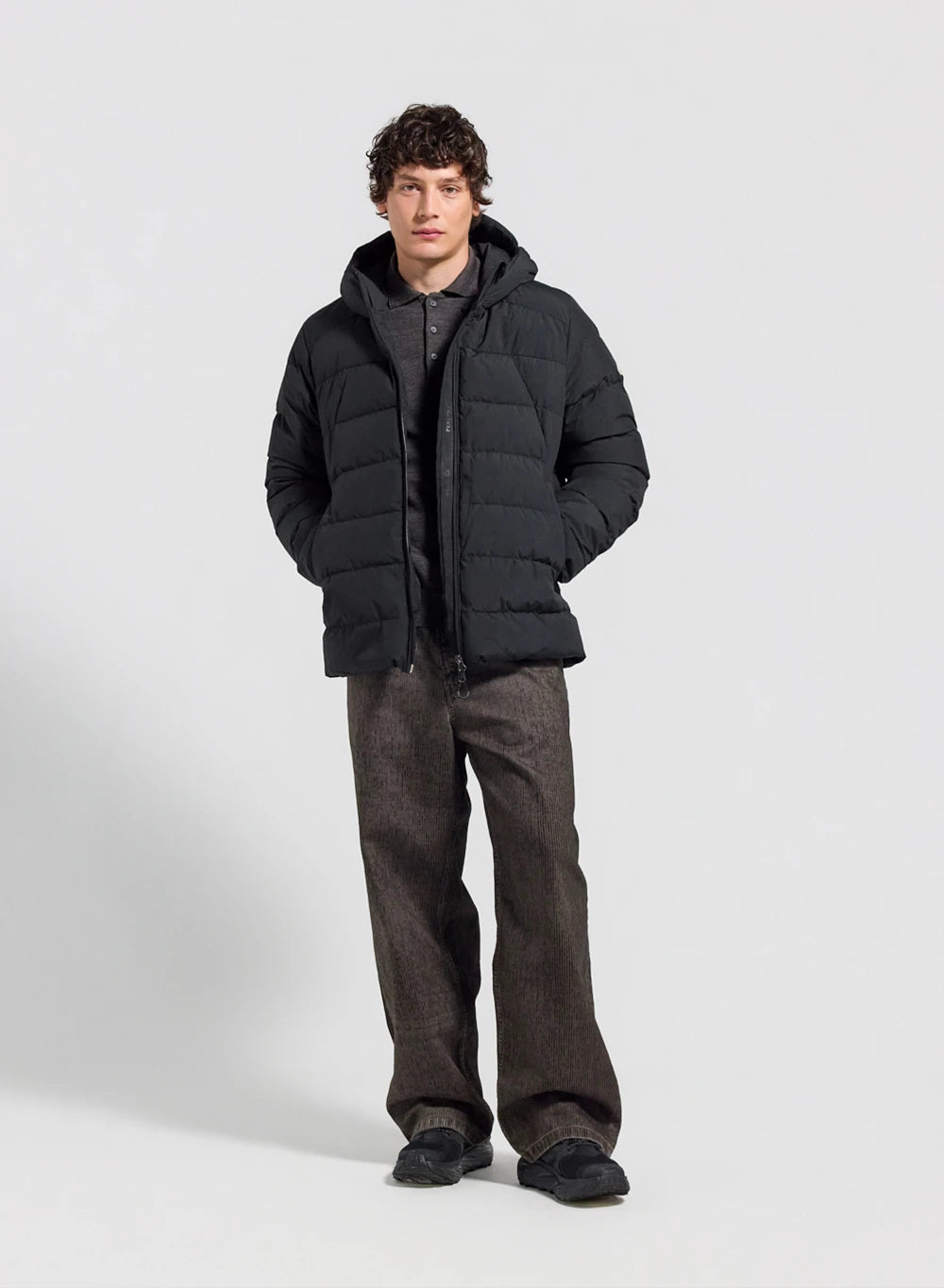pyrenex-kepler-doudoune-capuche-homme-noire-imperm-able image 2