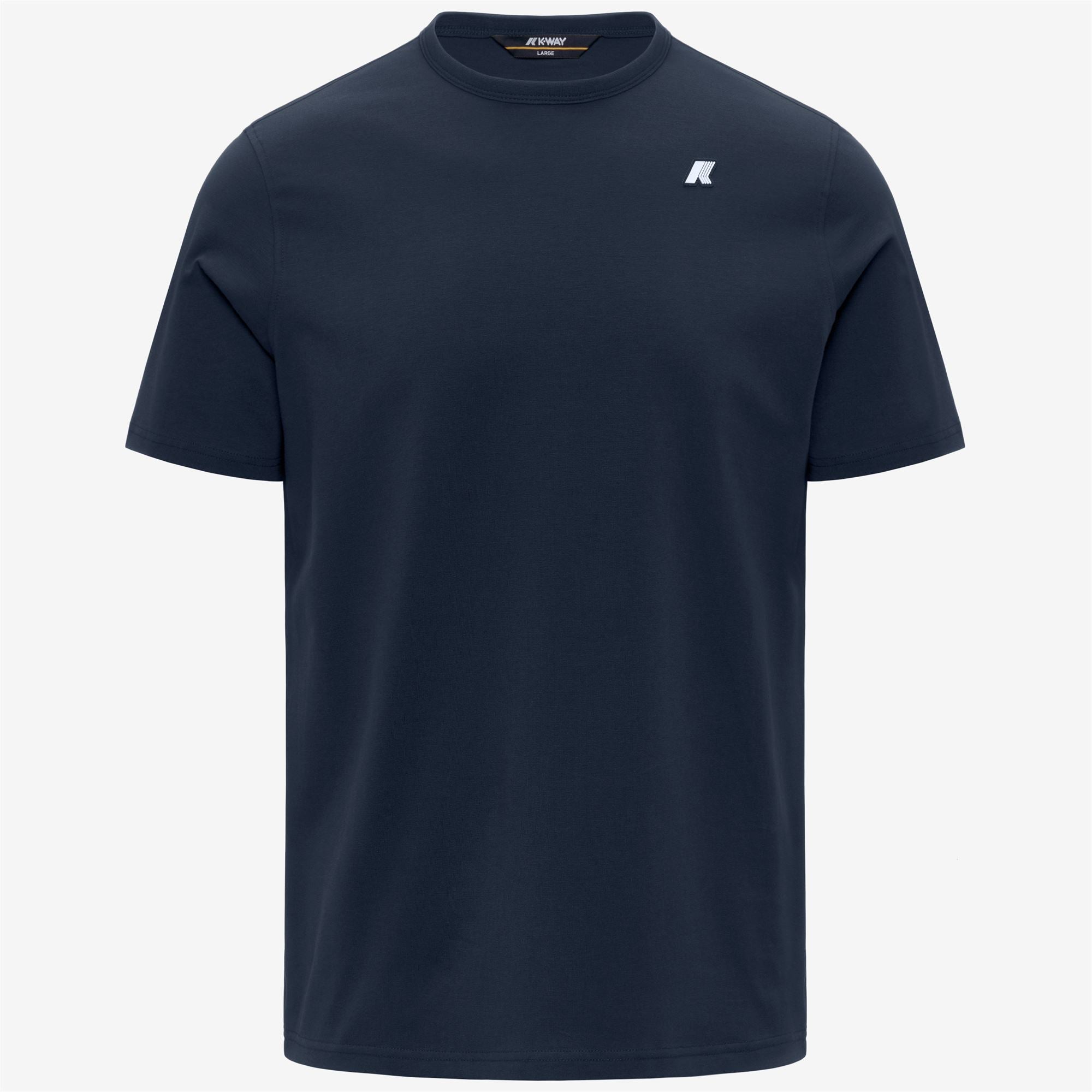 k-way-adame-light-stretch-jersey-t-shirt-homme-blue-insignia image 5